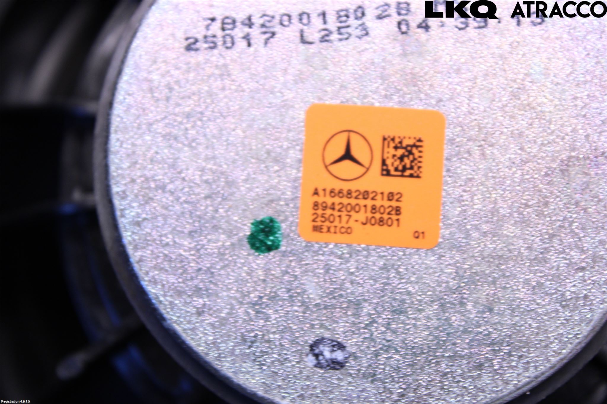 Mercedes-Benz MB ML/GLE-KLASS (W166) 12-18 Högtalare