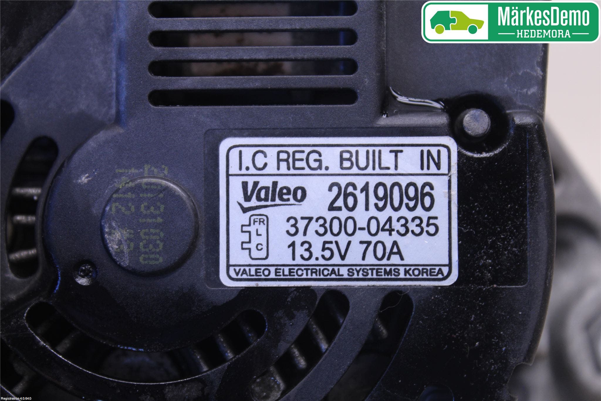 Kia PICANTO 12-17 Generator