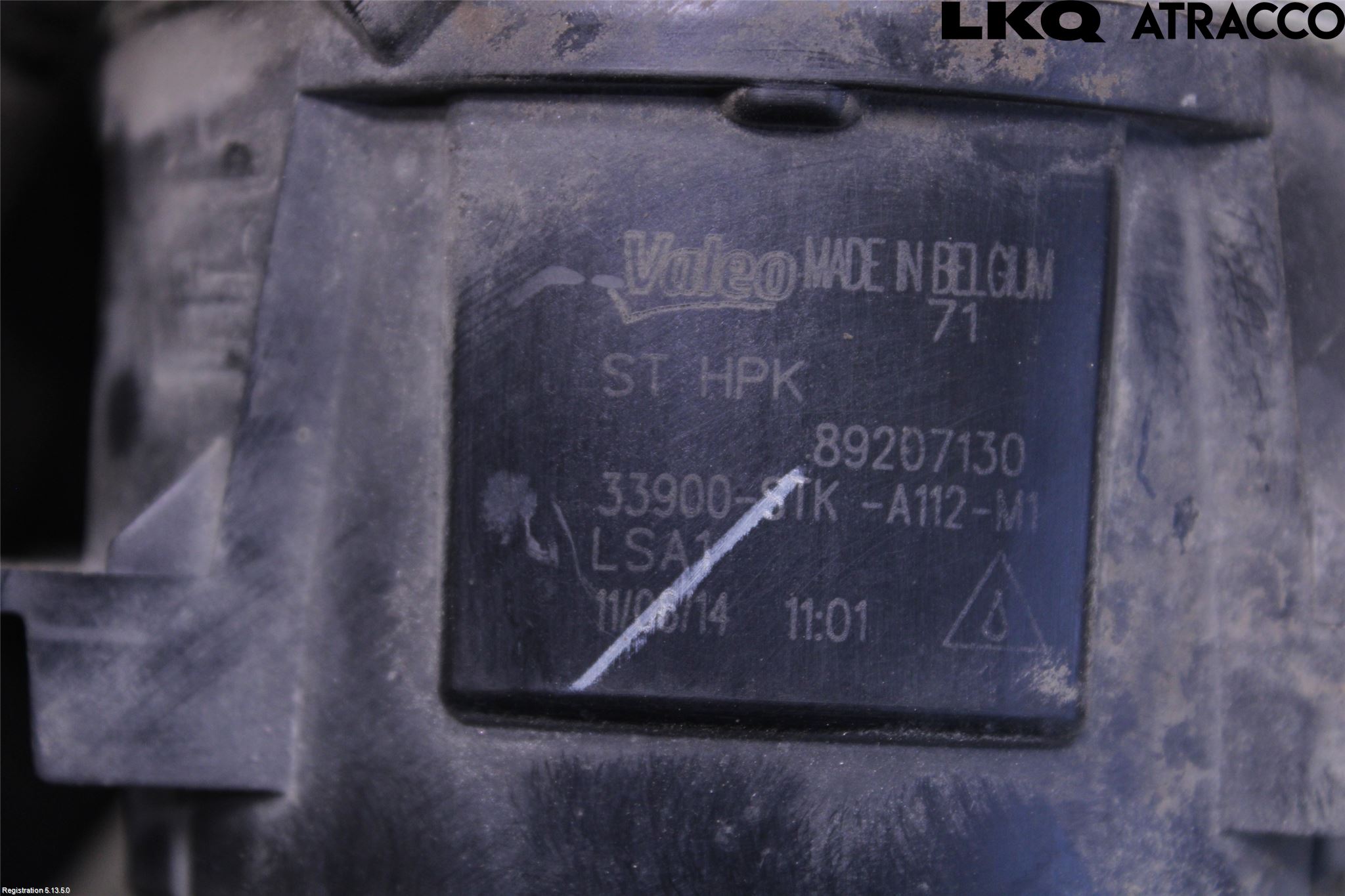 Honda CIVIC 12-16 Dimljus-Varselljus Fram