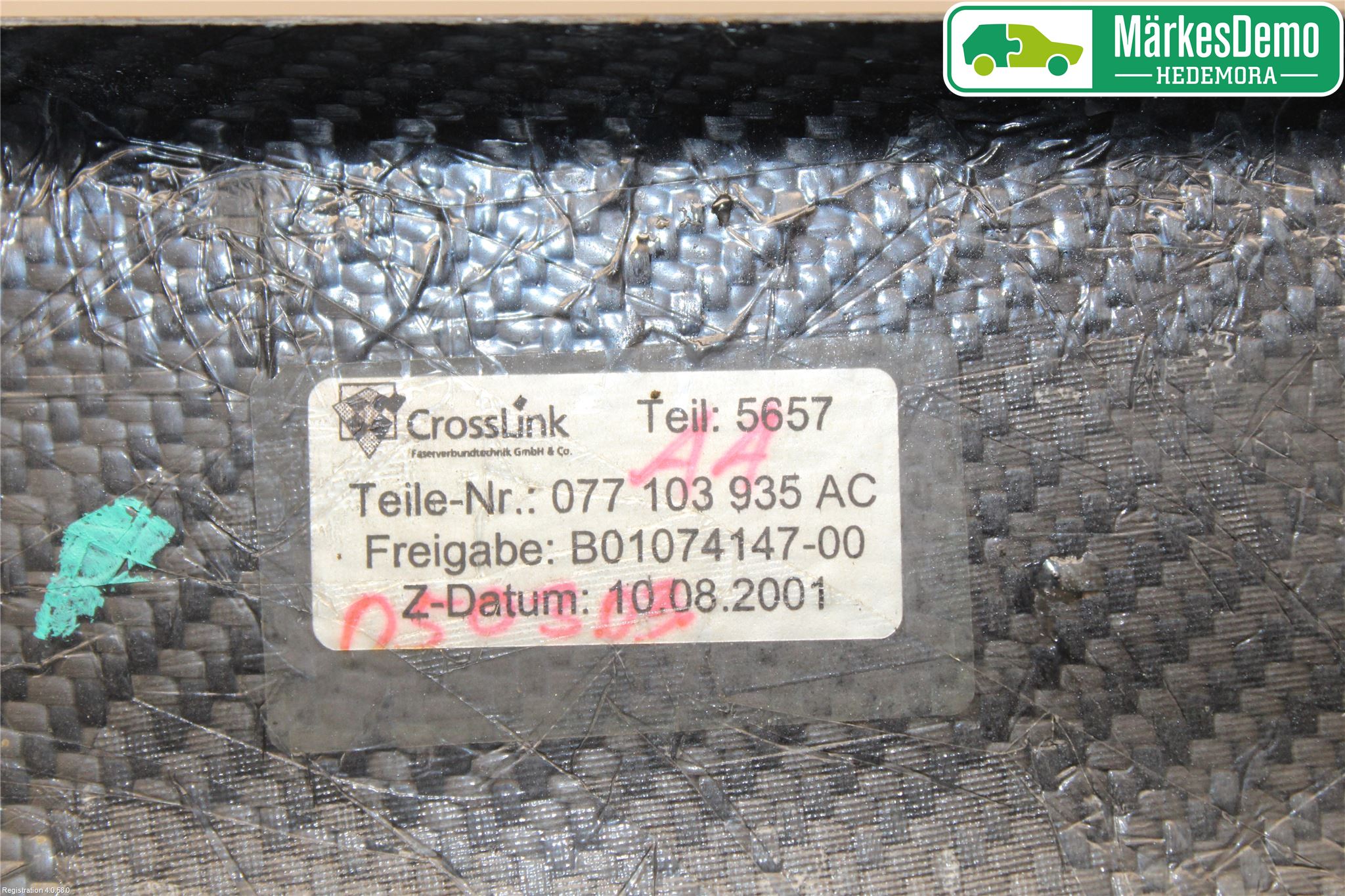 Audi A6/S6     97-05 Motorkåpa