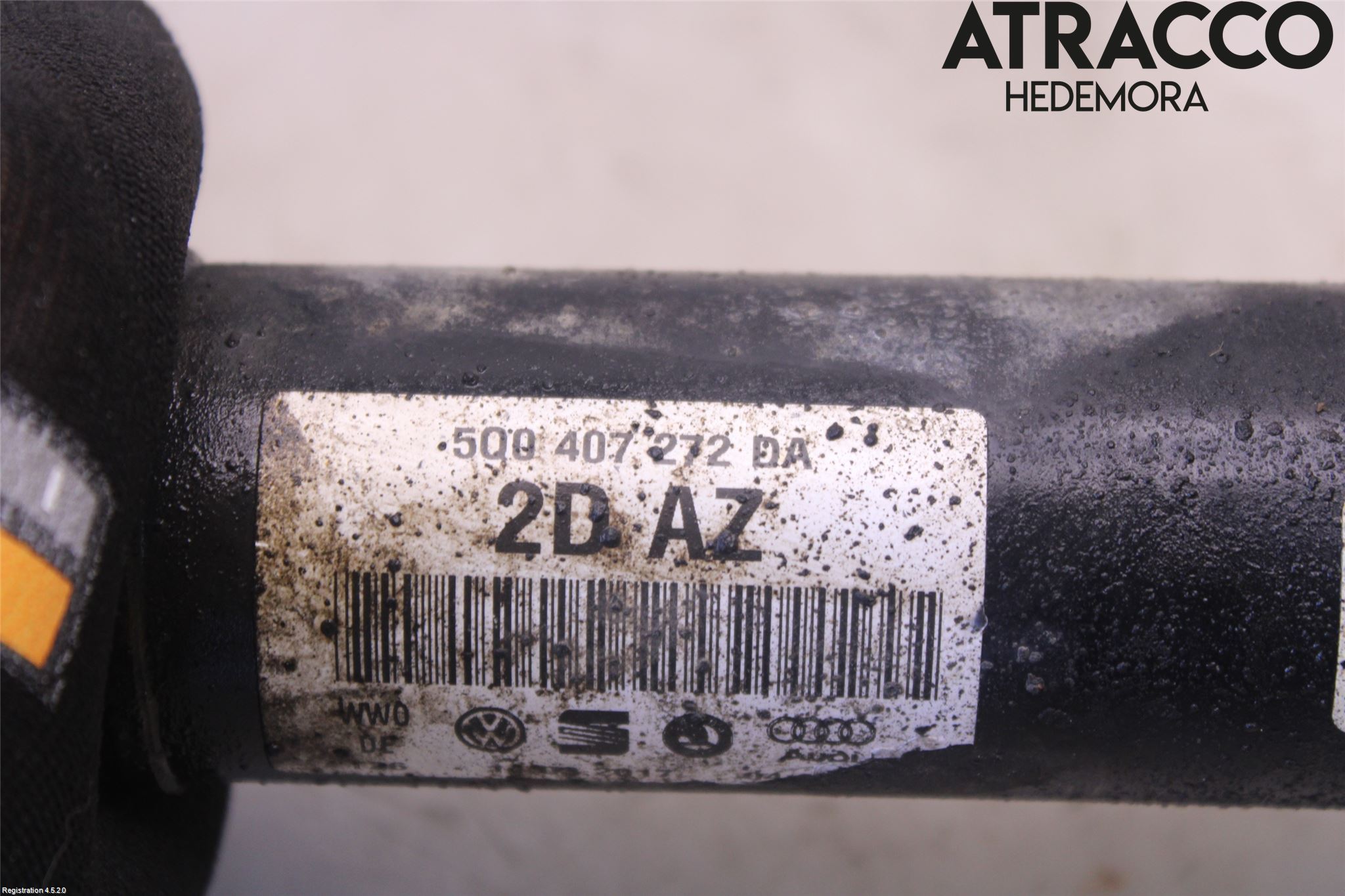 Volkswagen VW GOLF / E-GOLF VII 13-20 Drivaxel Fram Höger