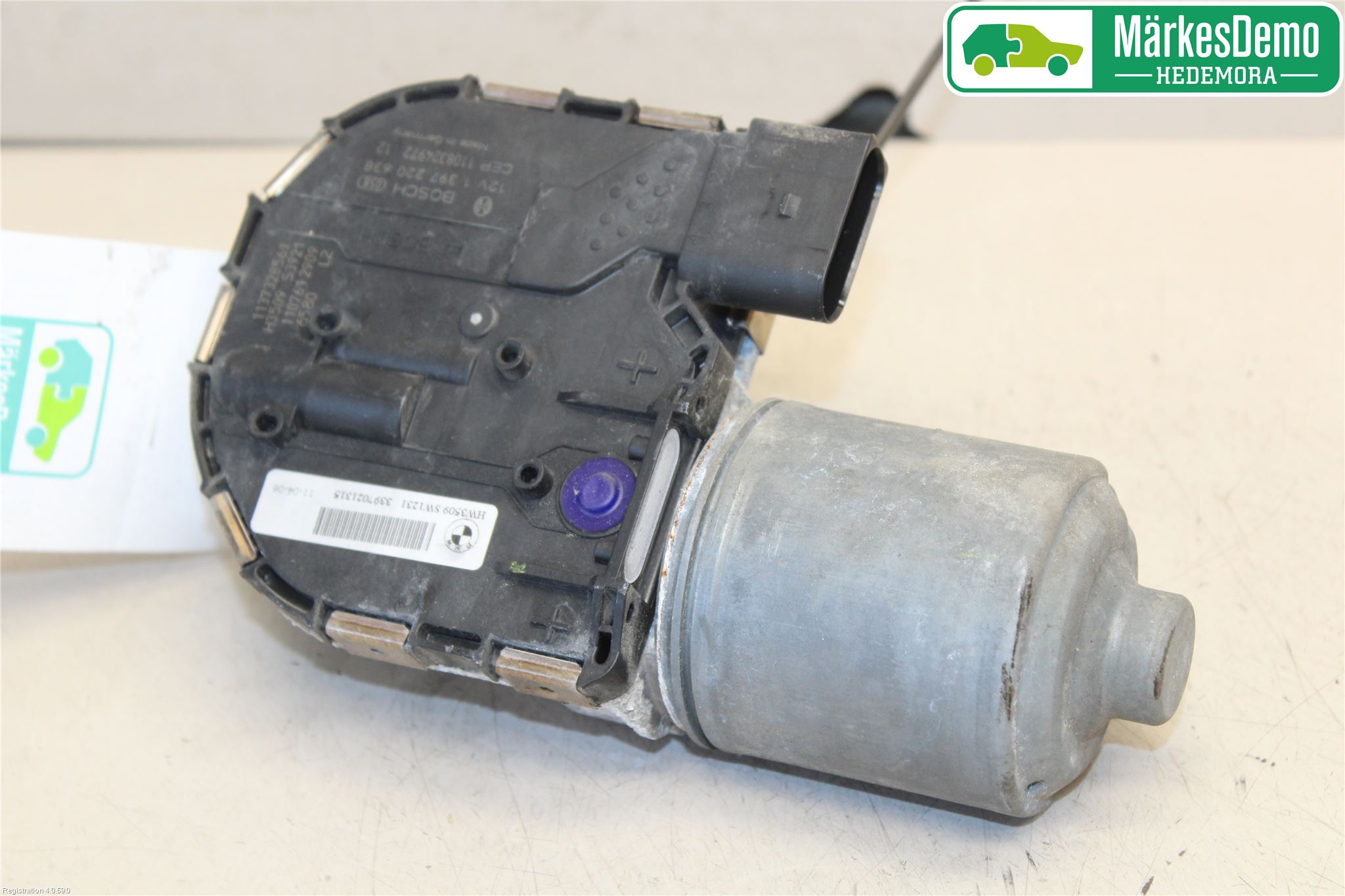 BMW X3 F25 10-17 Torkarmotor Vindruta