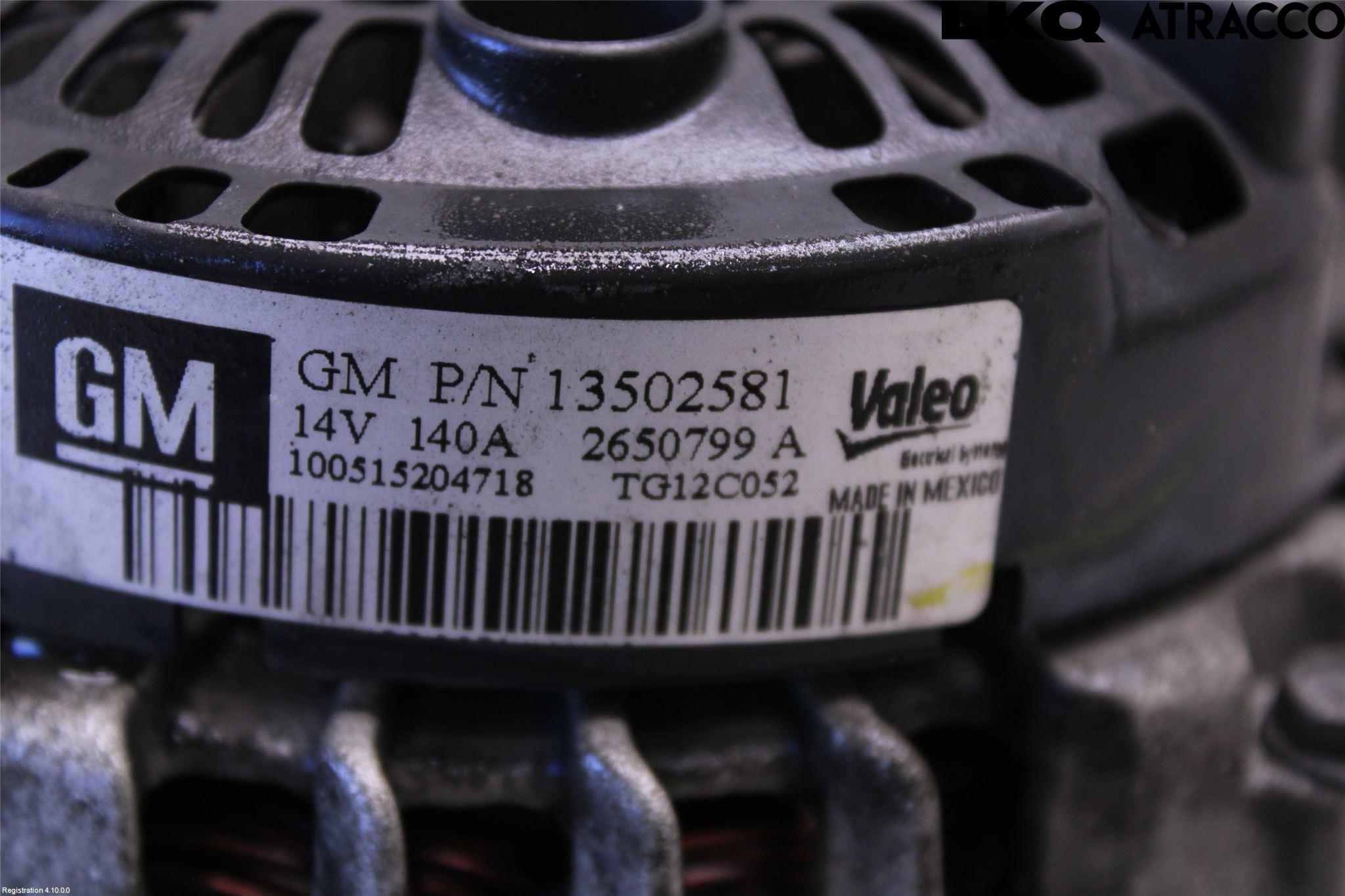 Saab 9-5 10-12 Generator