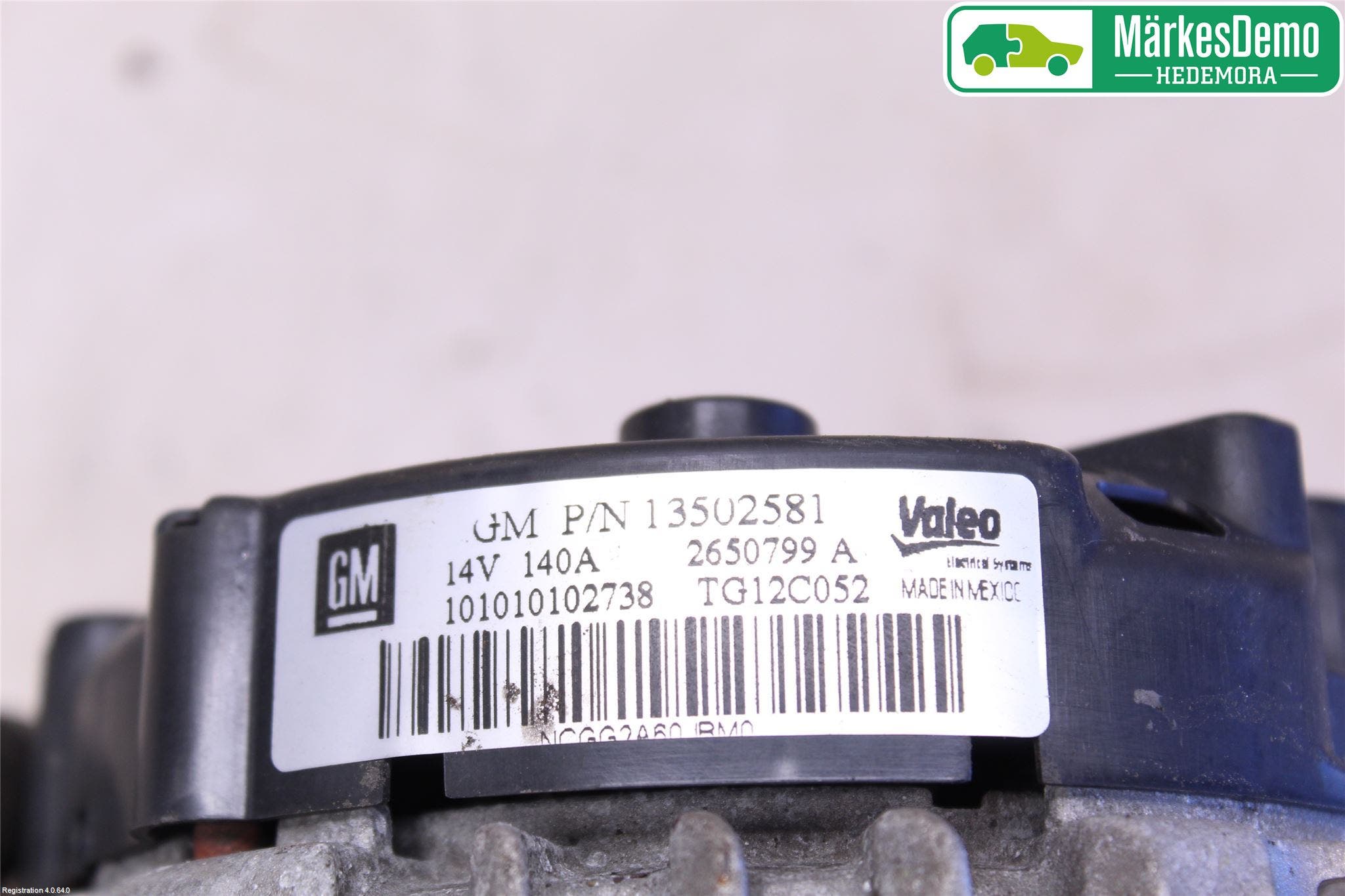 Opel INSIGNIA 09-16 Generator