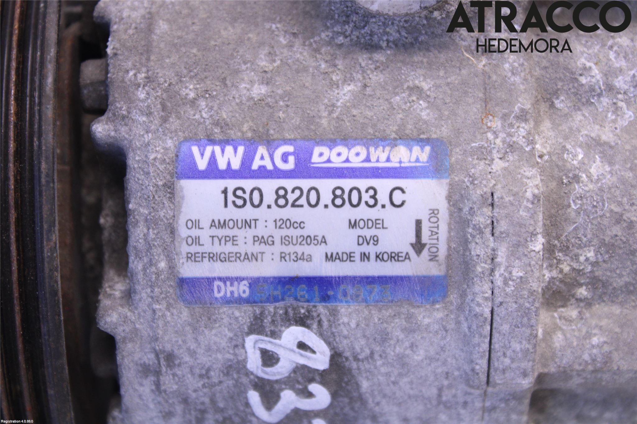 Volkswagen VW UP! / E-UP! Ac Kompressor