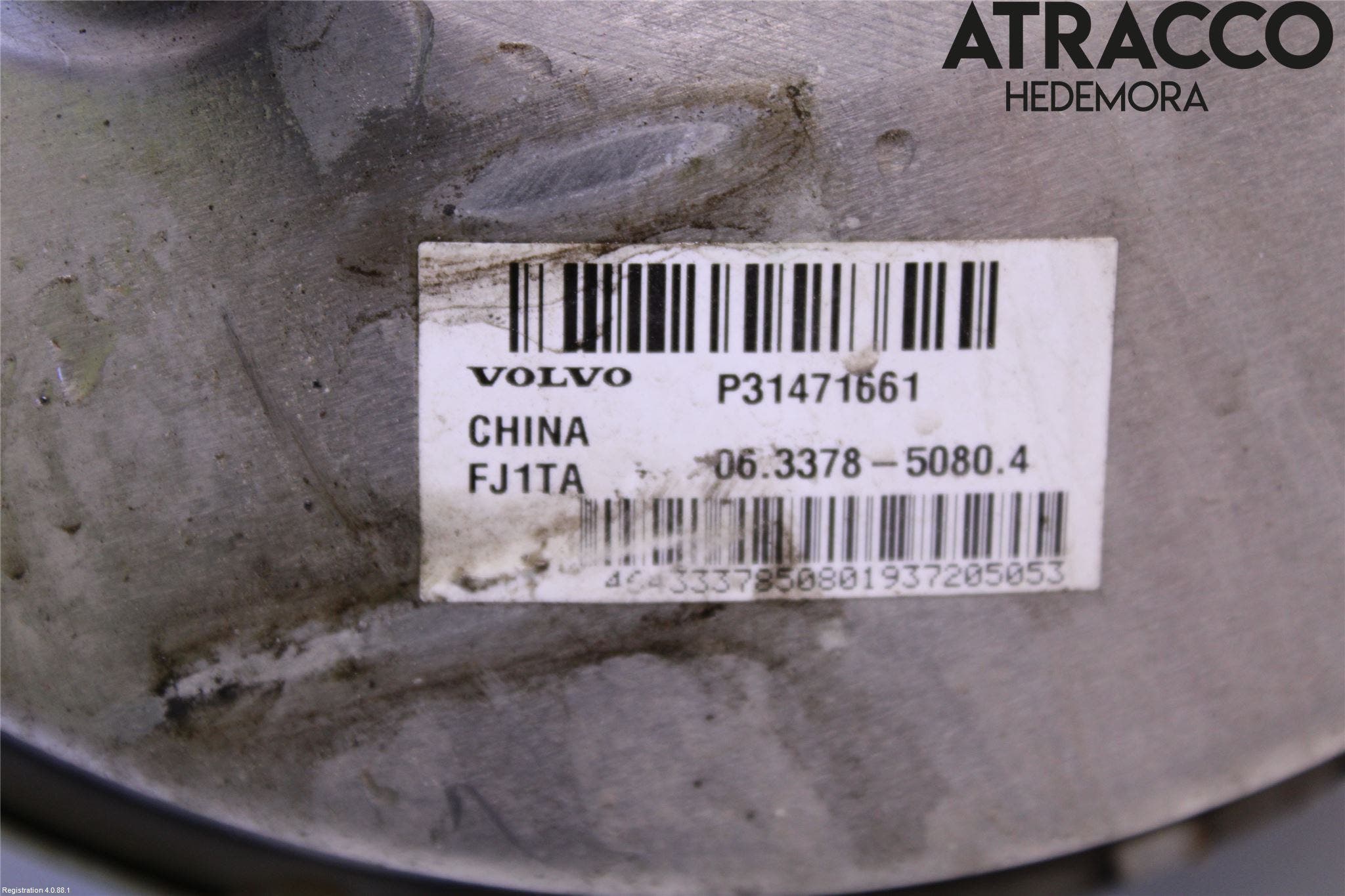 Volvo S90 17->> Bromsservo