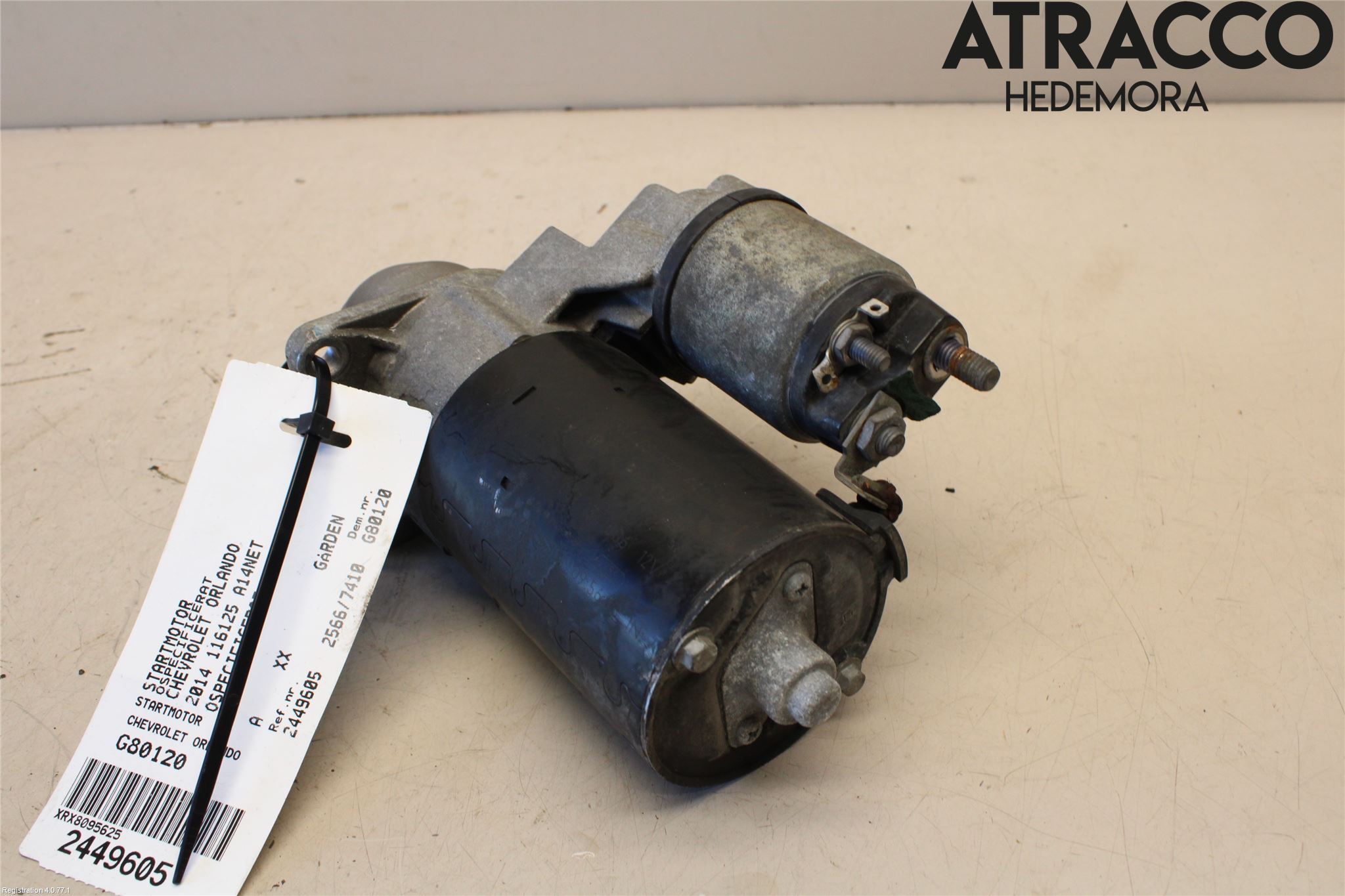 GM CHEVROLET ORLANDO Startmotor