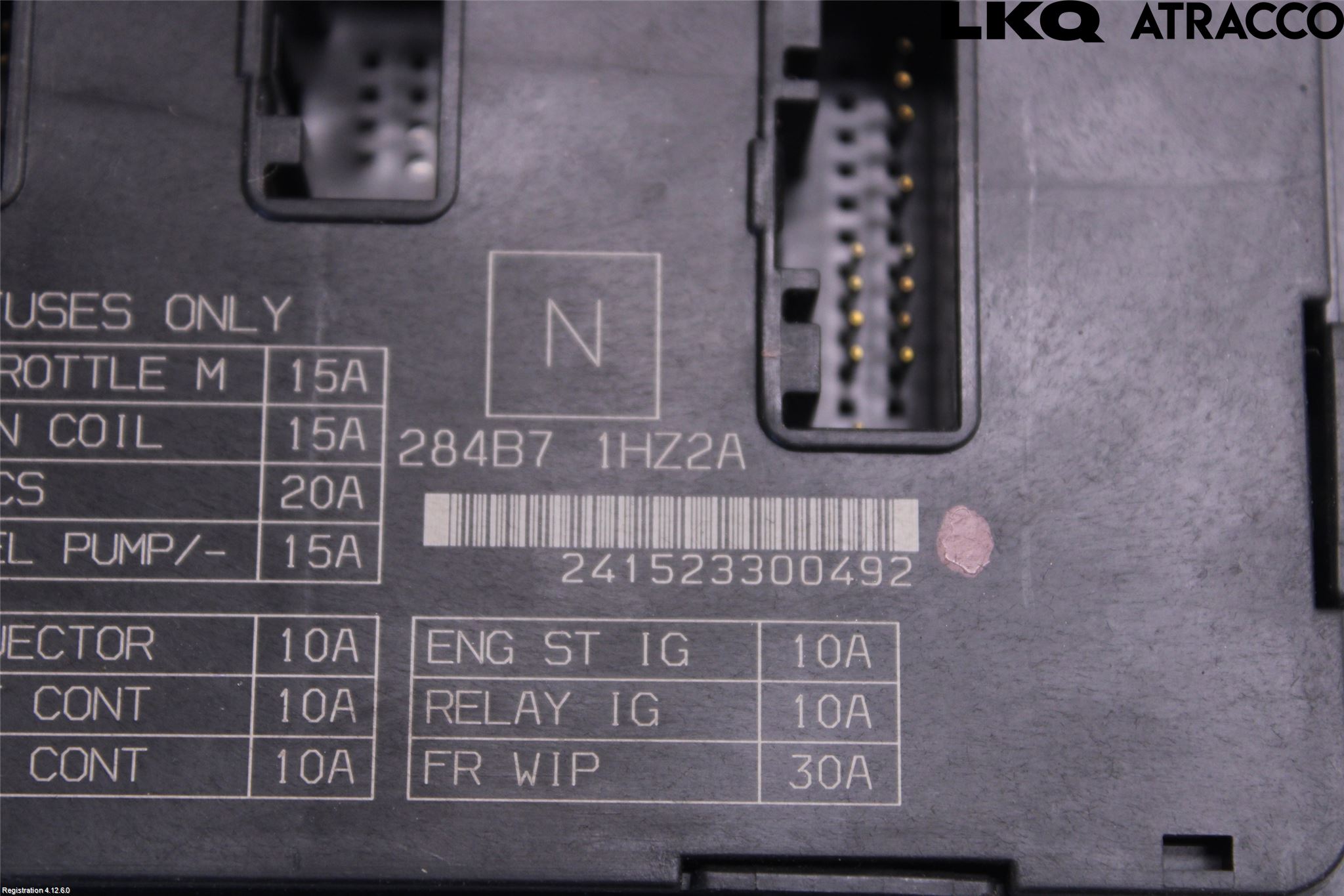 Nissan NOTE E12 14-20 Säkringsdosa-Elcentral