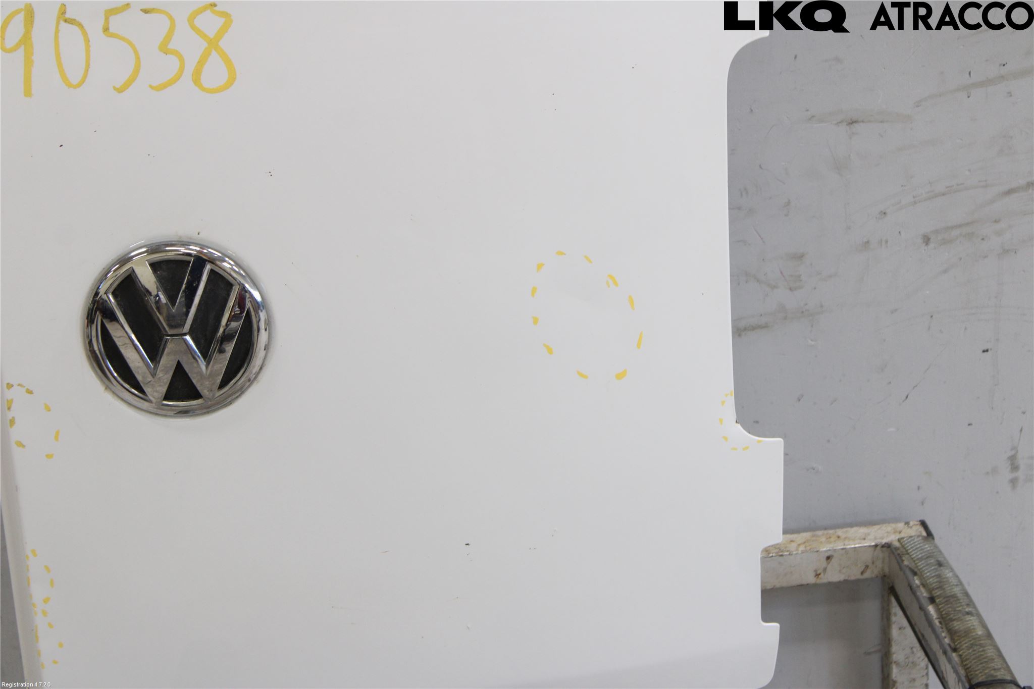 Volkswagen VW CADDY 11-15 Dörr Bak Van-Skåp Höger