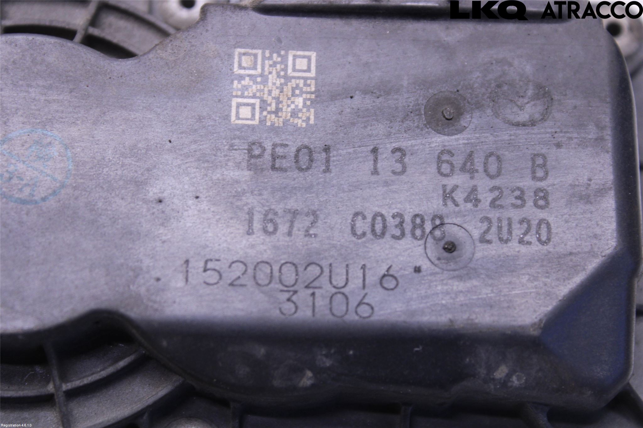 Mazda 6 13- Injspjällhus