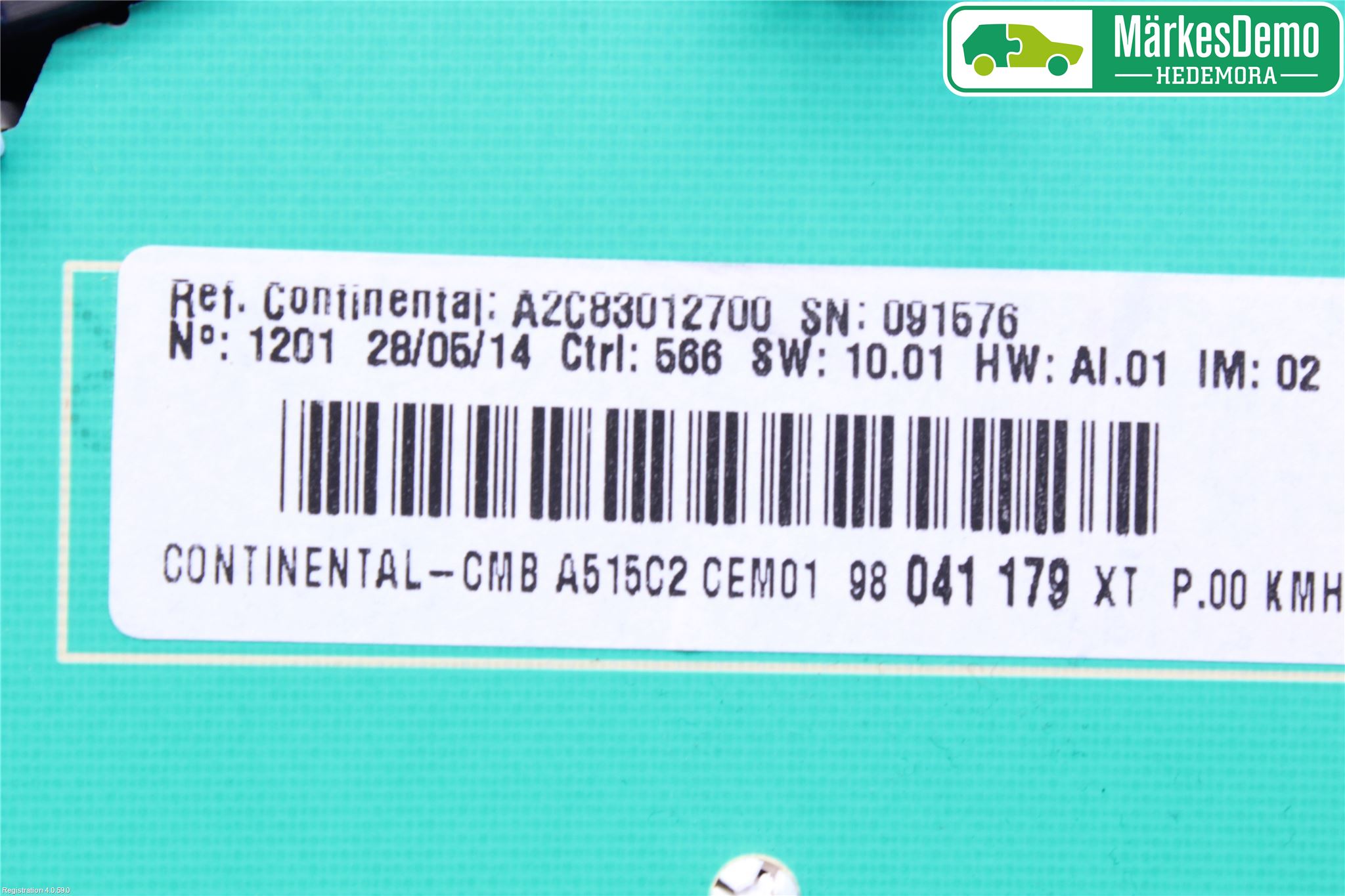 Citroen C3 10-17 Instrument Komb