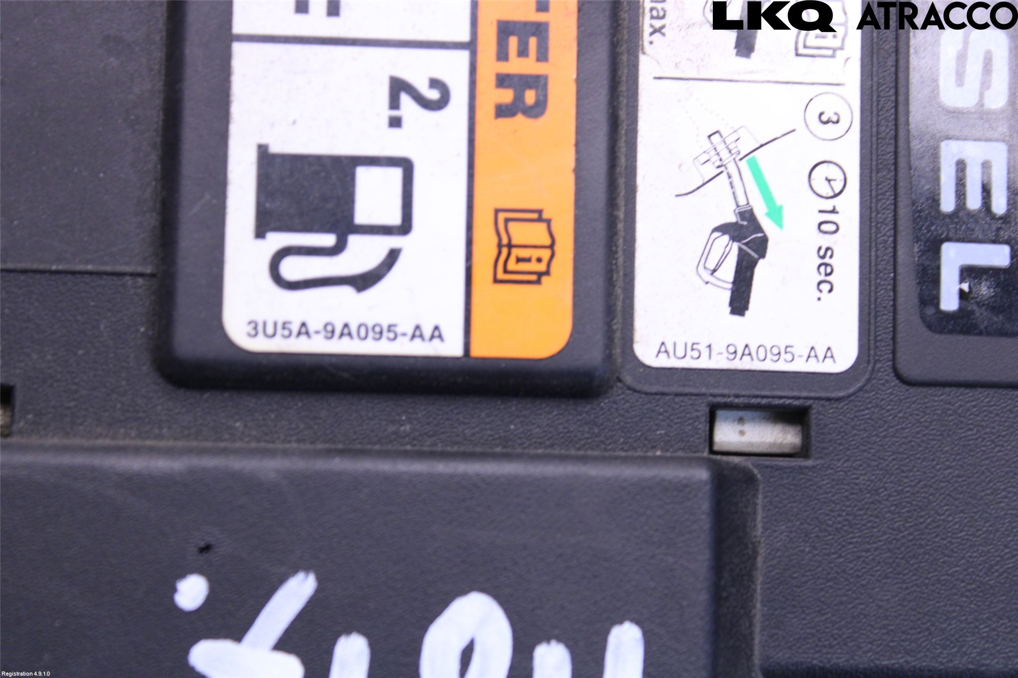 Ford TRANSIT/TOURNEO CUSTOM 13-24 Tanklucka