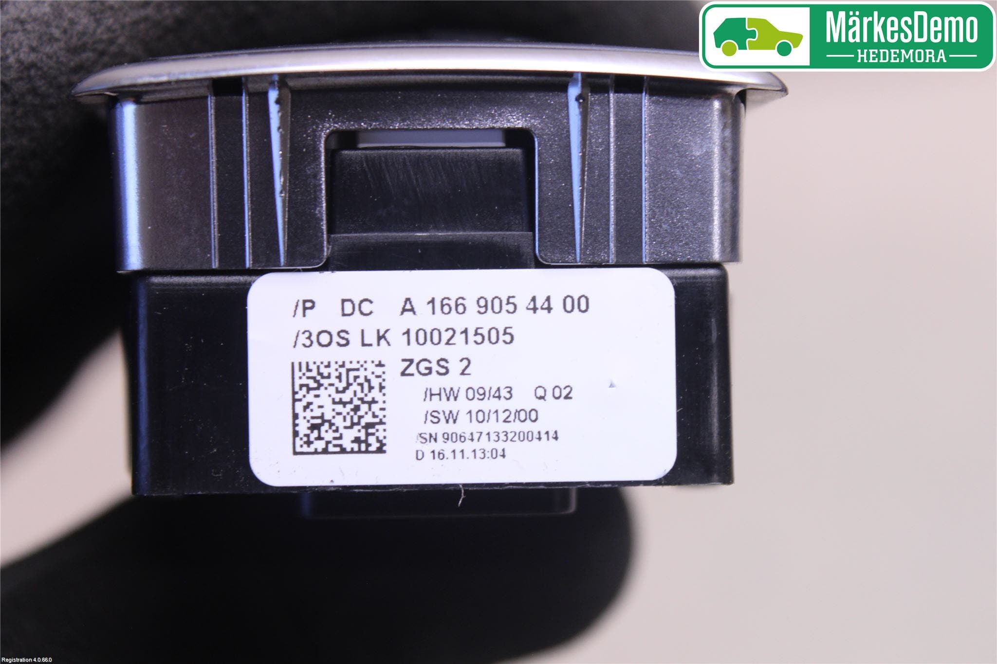 Mercedes-Benz MB GL/GLS-KLASS (X166) 12-19 Strömställare Elhiss