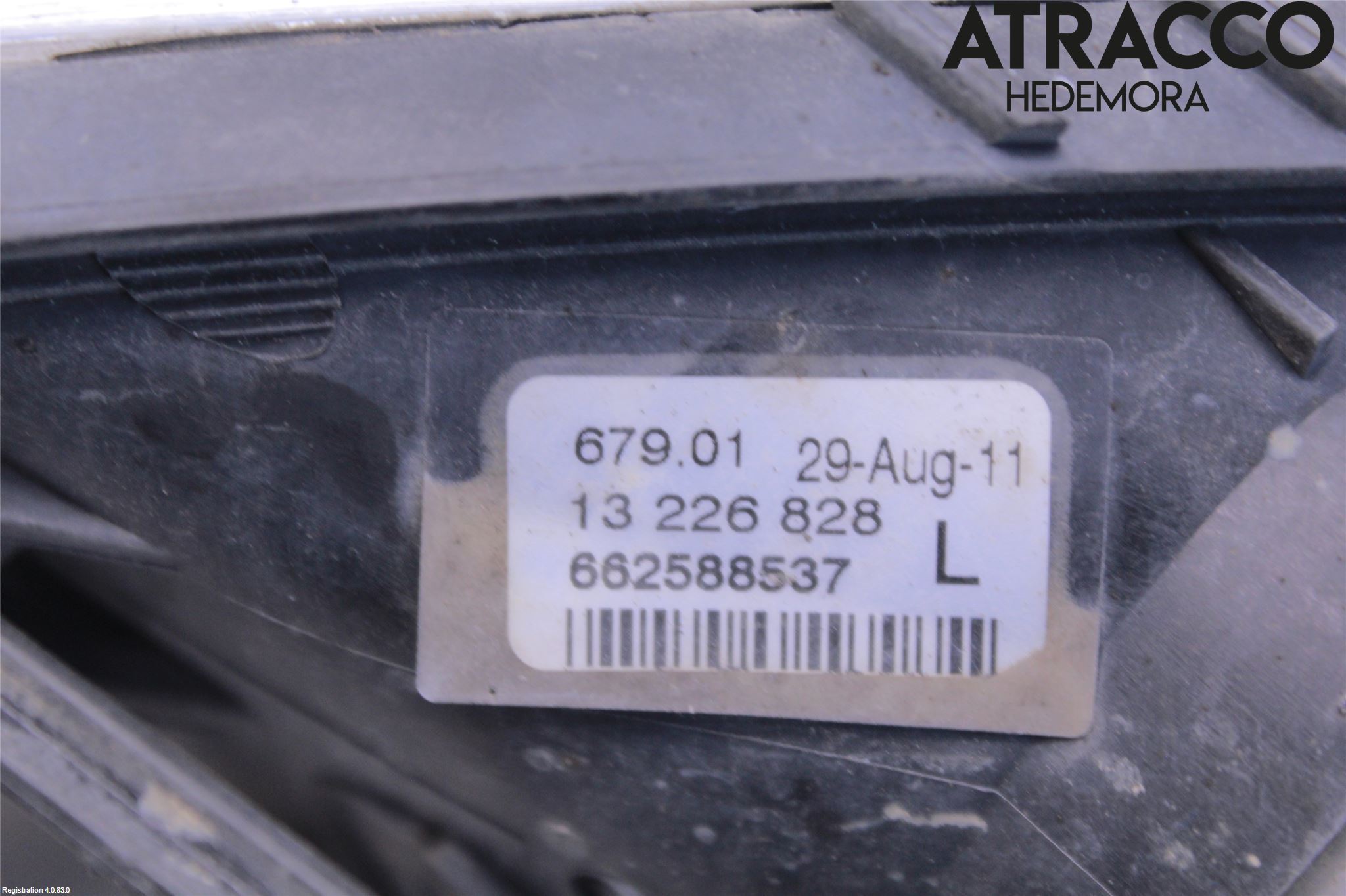 Opel INSIGNIA 09-16 Dimljus-Varselljus Fram