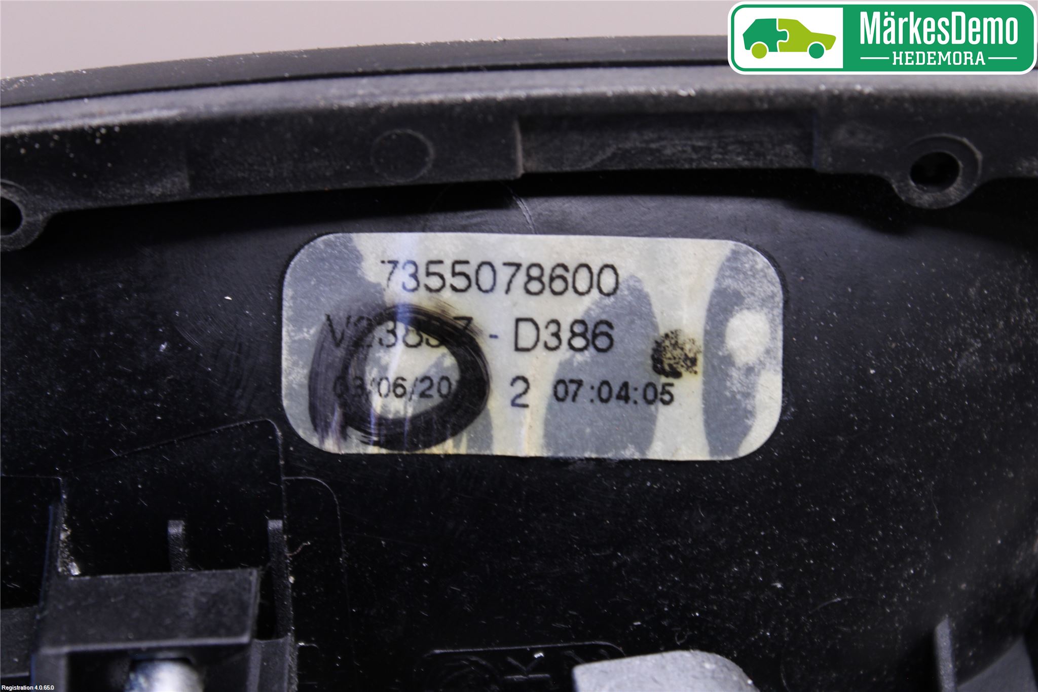 Fiat DOBLO CARGO Dörrhandtag Yttre Vä