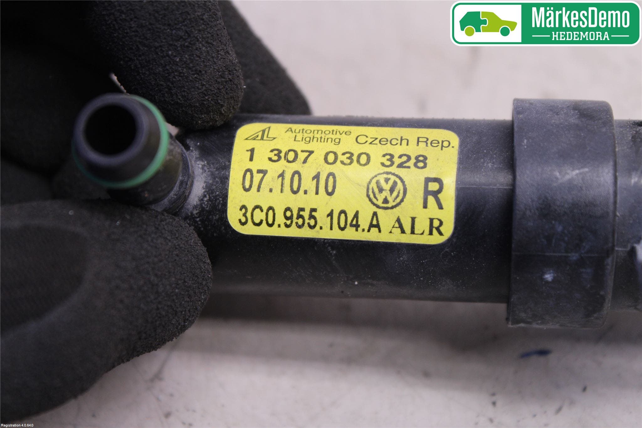 Volkswagen VW PASSAT 05-11 Spolarmunstycke Strålkastare