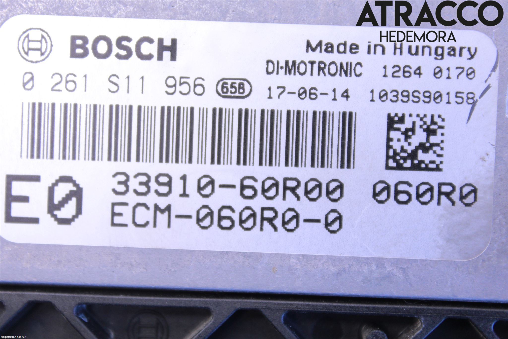 Suzuki VITARA 15- Styrenhet Insprut Bensin