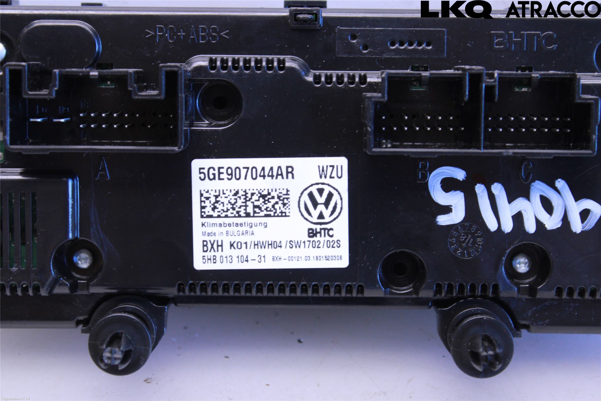 Volkswagen VW PASSAT 15-19 Ac Styrenhet Ac Manöveren