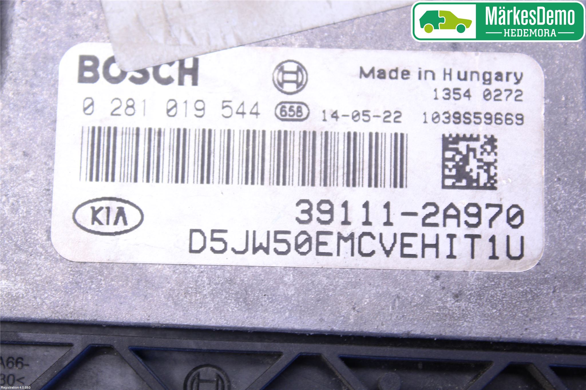 Kia CEED 12-18 Styrenhet Insprut Bensin