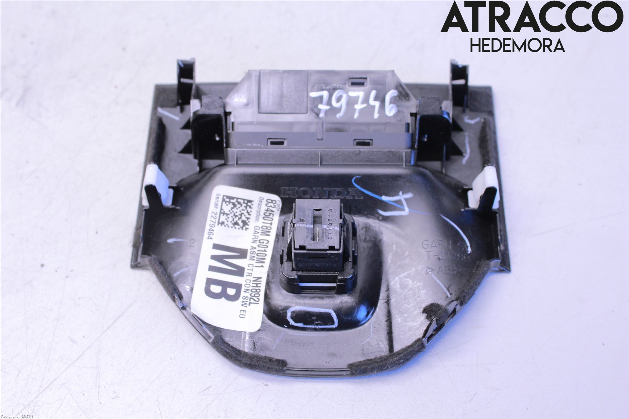 Honda HR-V 15-21 Strömställare Airbag Passagerare