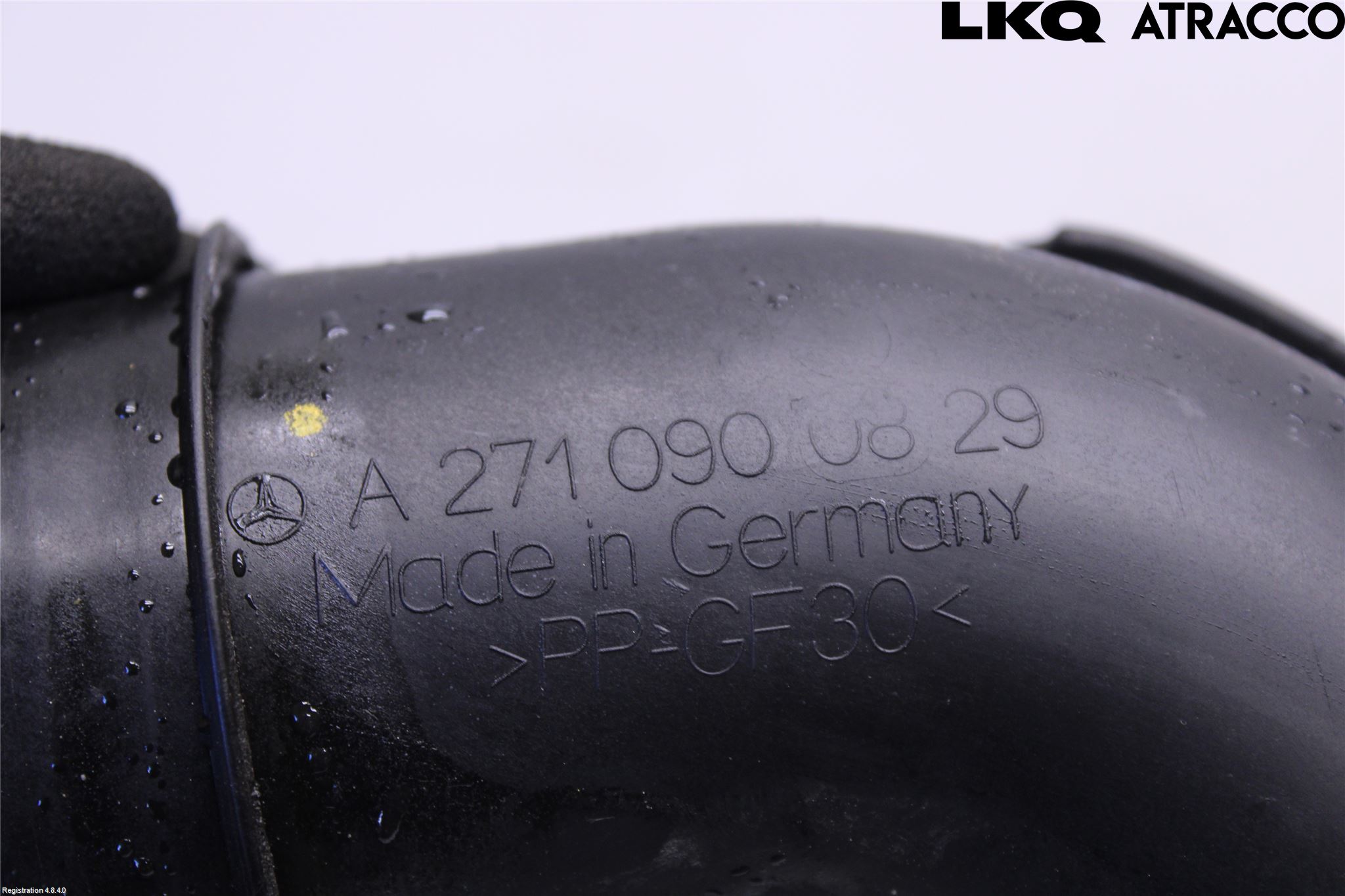 Mercedes-Benz MB C-KLASS (W204) 07-15 Laddluft-Intercoolerrör