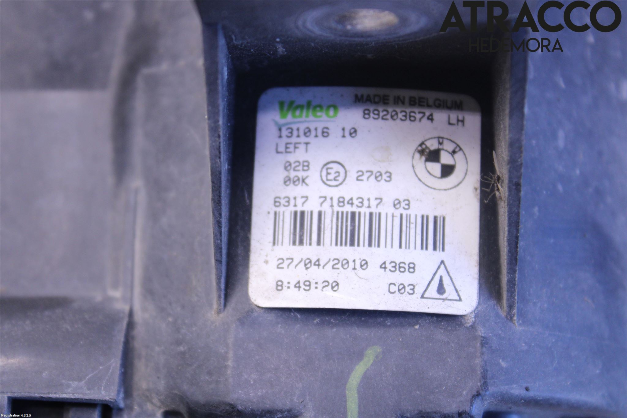 BMW X5 E70 07-13 Dimljus-Varselljus Fram