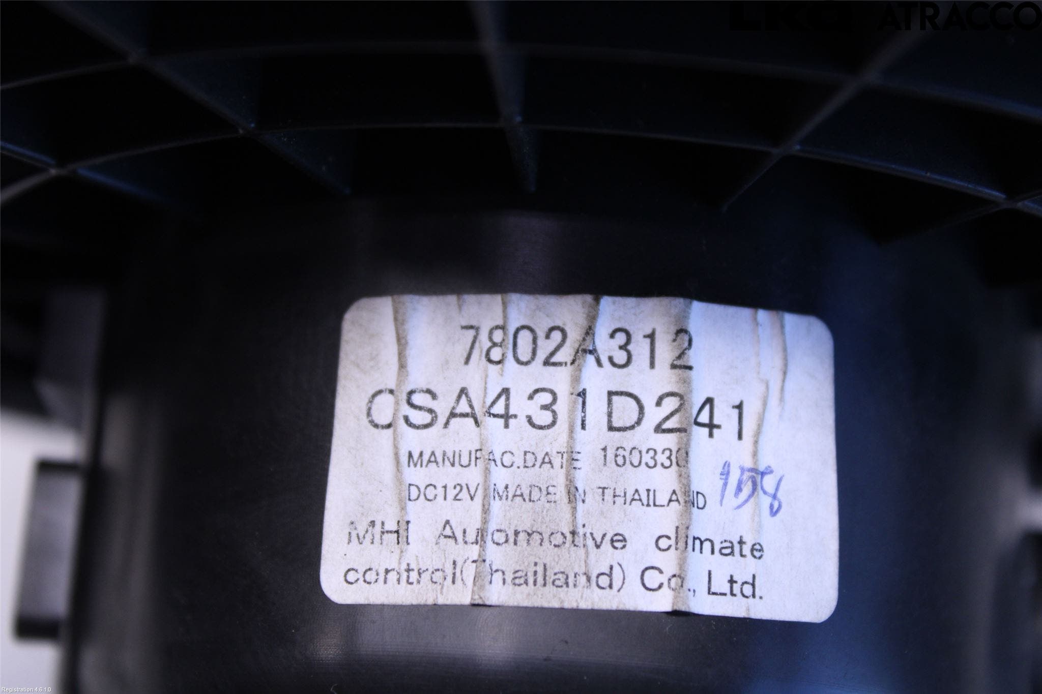 Mitsubishi L200 16-23 Ac Värmefläkt