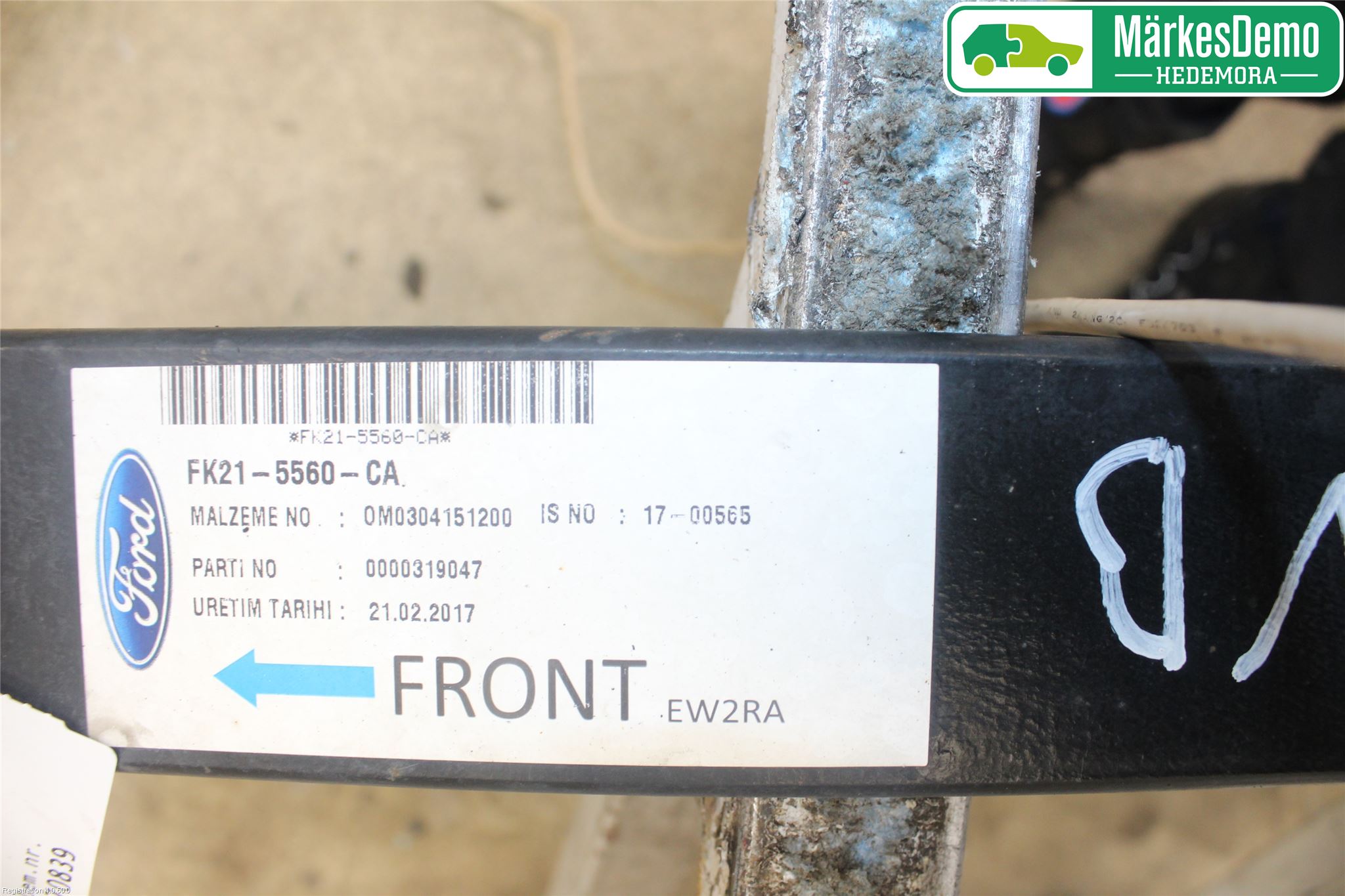 Ford TRANSIT SKÅP/BUSS 14-22 Fjäder Bak Blad