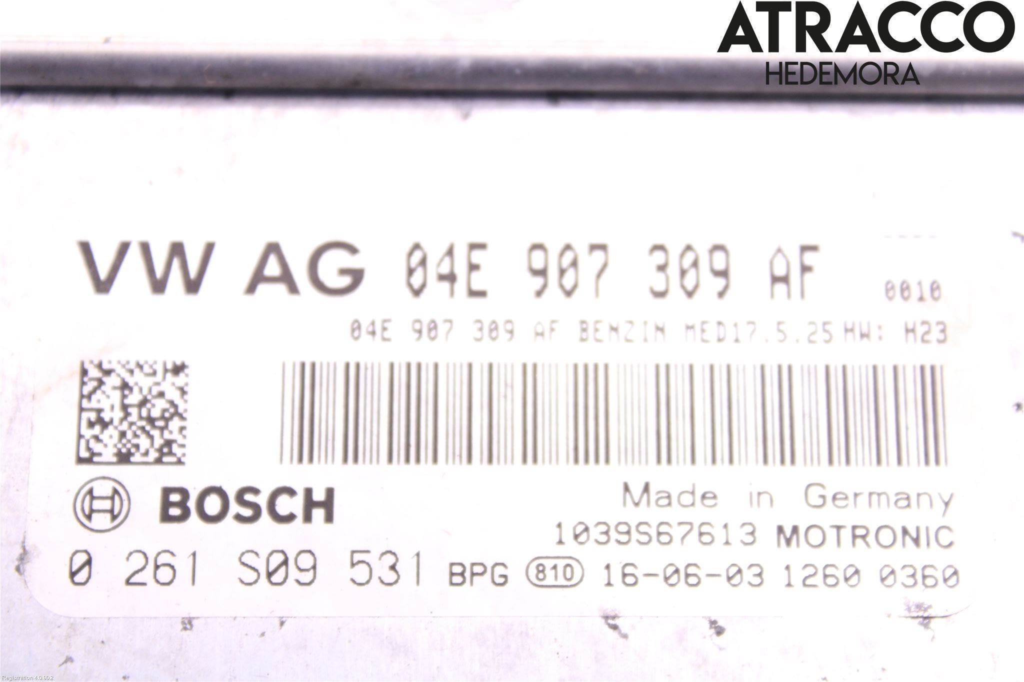 Volkswagen VW POLO 10-17 Styrenhet Insprut Bensin