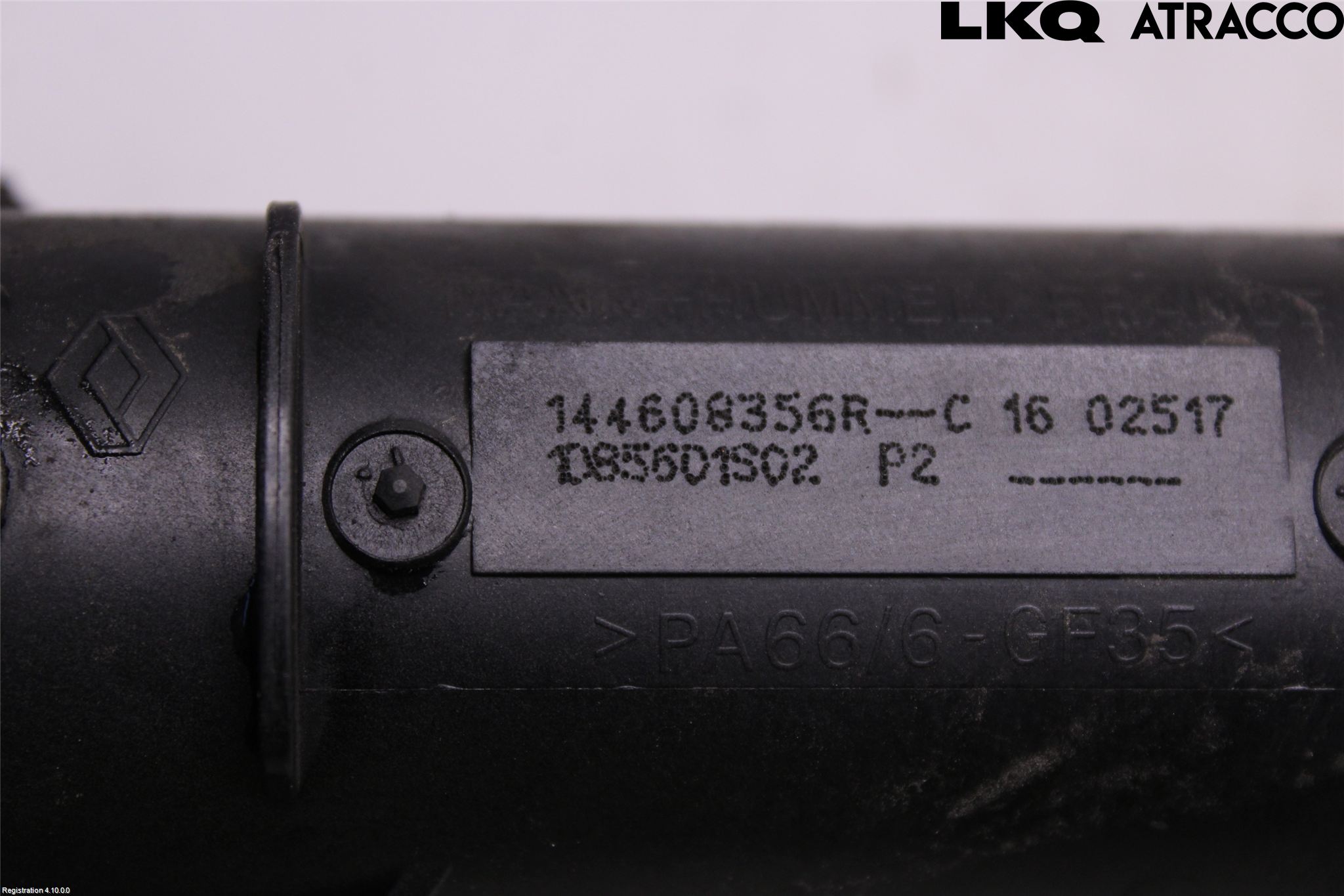 Renault KANGOO II 15-21 Laddluft-Intercoolerrör