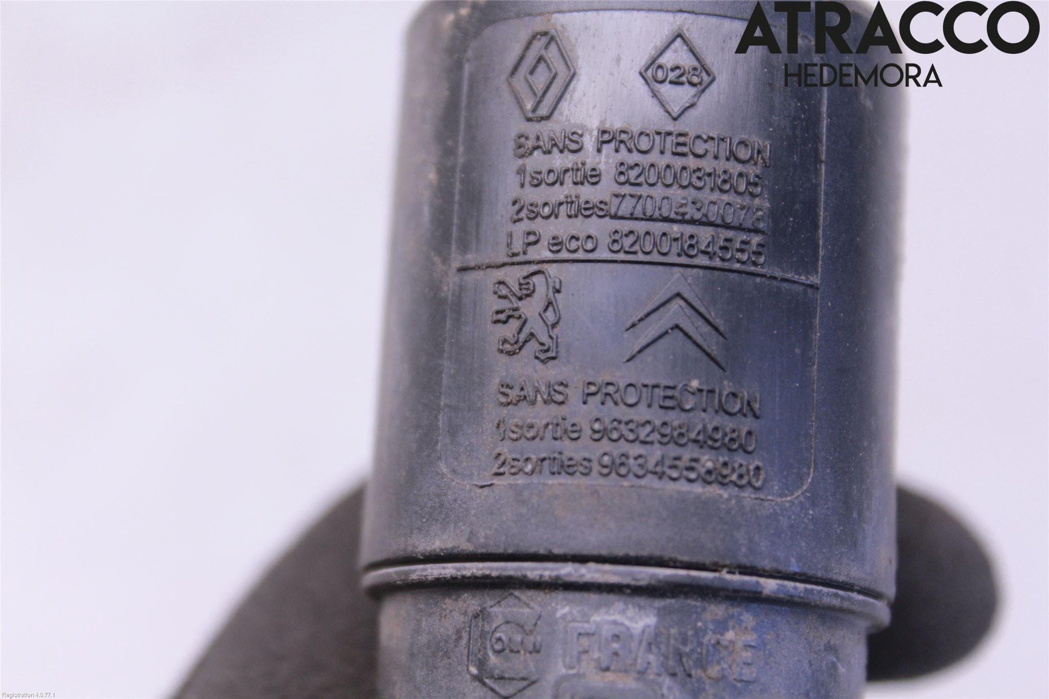 Citroen JUMPY -07 Spolarpump Vindruta