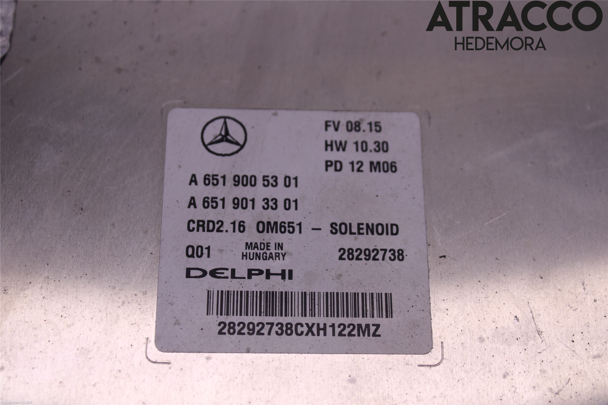 Mercedes-Benz MB C-KLASS (W204) 07-15 Styrenhet Inspump Diesel