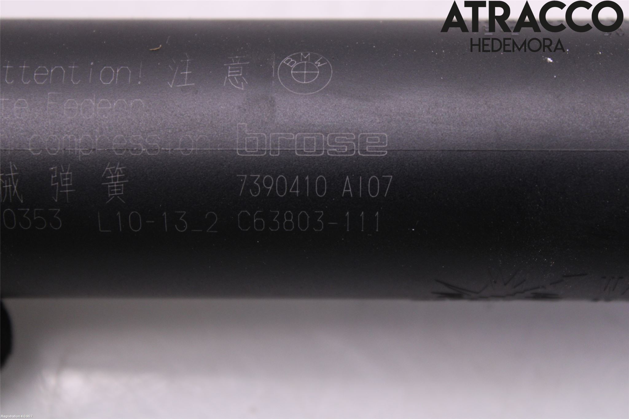 BMW 5 G30/G31/F90 17-23 Bakluckeöppnare Automatisk