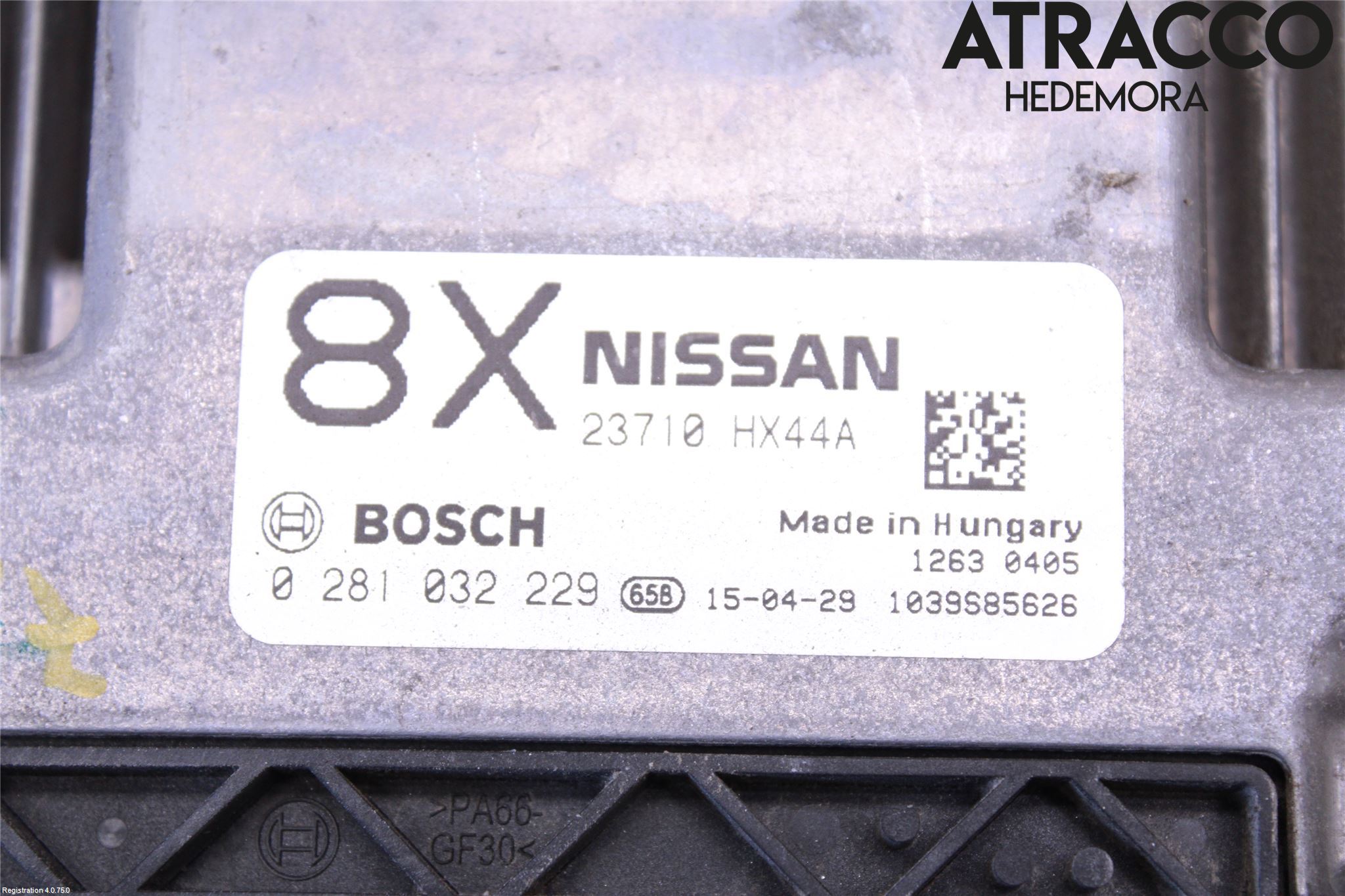 Nissan QASHQAI 14-17 Styrenhet Insprut Bensin