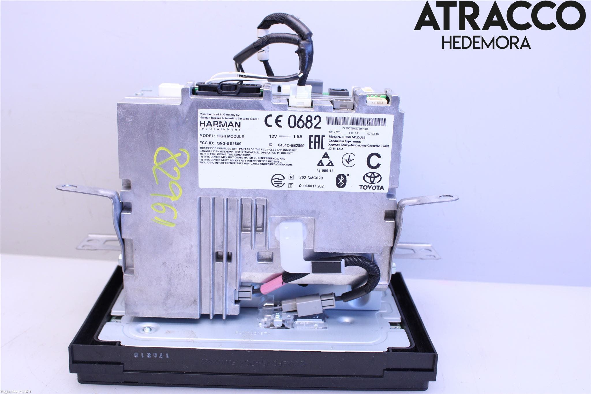 Toyota PRIUS ZVW30 09-20 Cd Radio - Multimediapanel