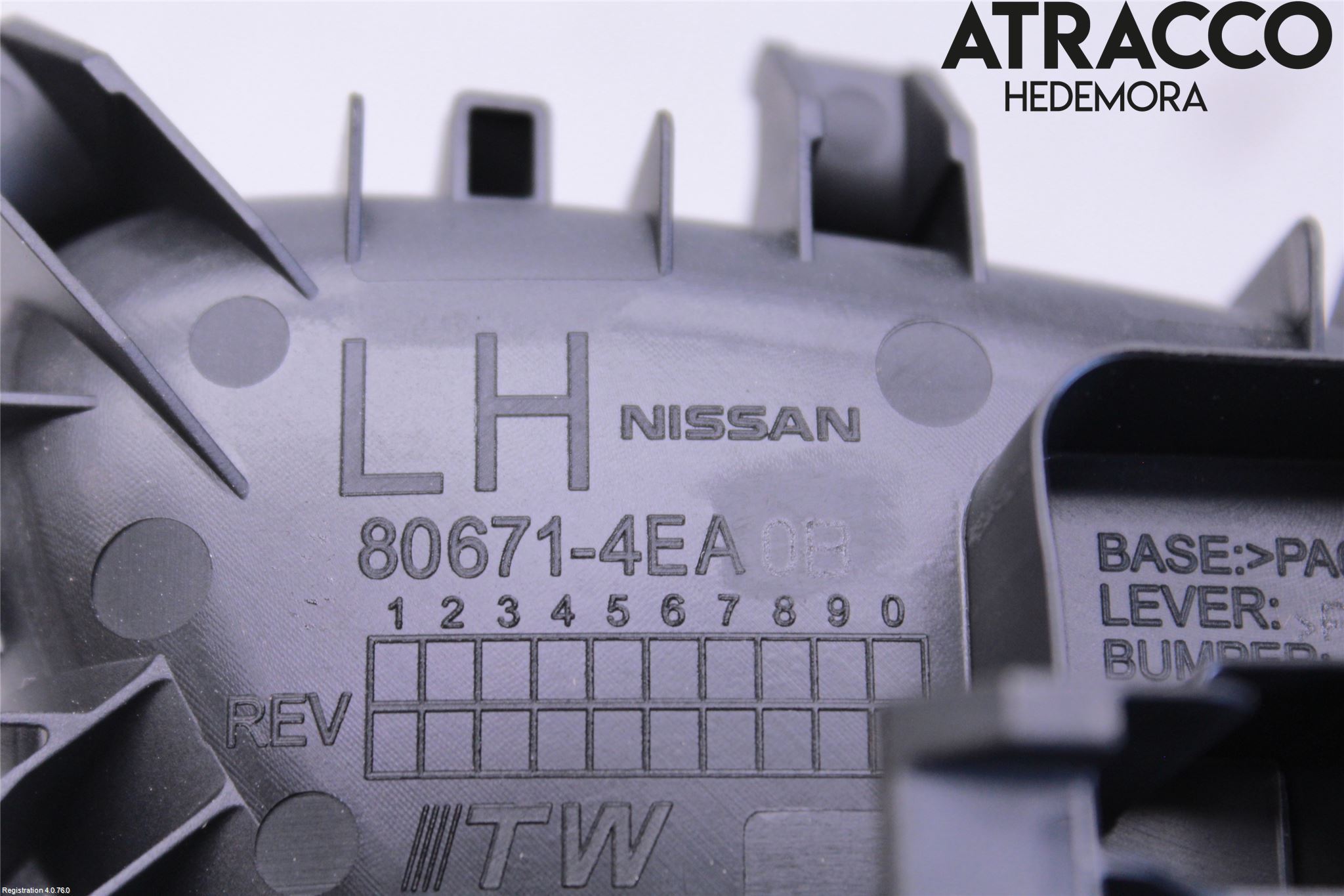 Nissan PULSAR Dörrhandtag Inre Vä