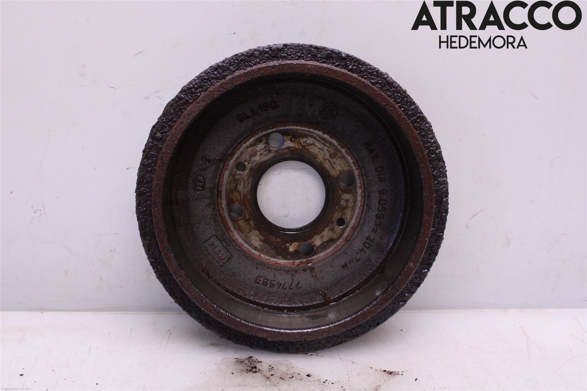 Fiat PANDA 12- Bromstrumma Bak