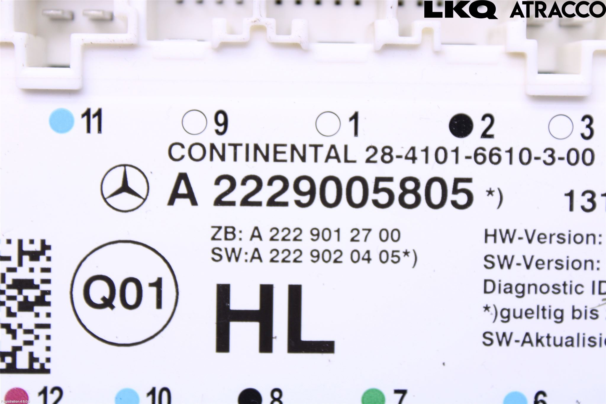 Övriga MB S-CLASS AMG (W221) Styrenhet Dörr