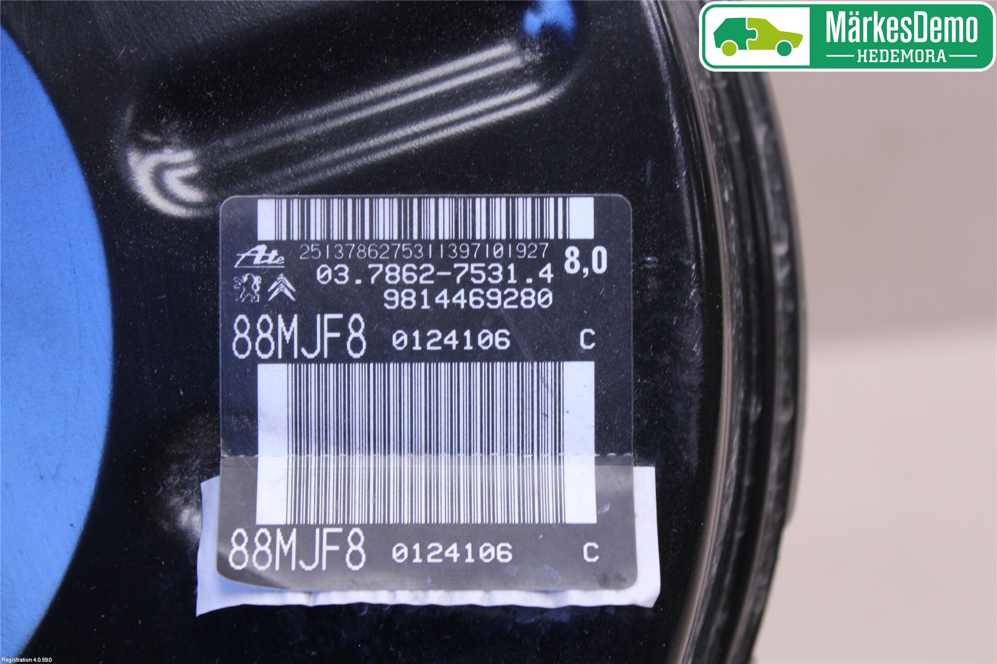 Peugeot 308 14-21 Bromsservo