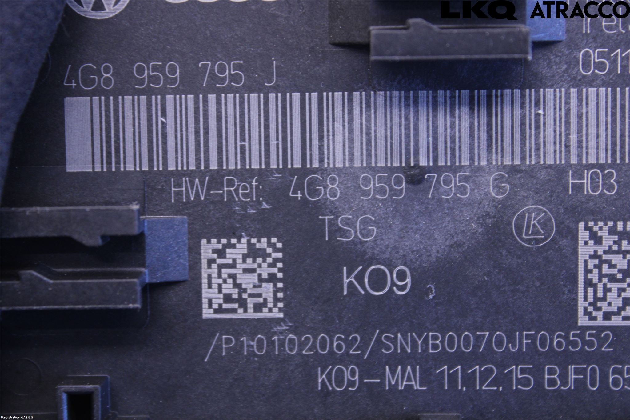 Audi A6 ALLROAD 12-18 Styrenhet Dörr