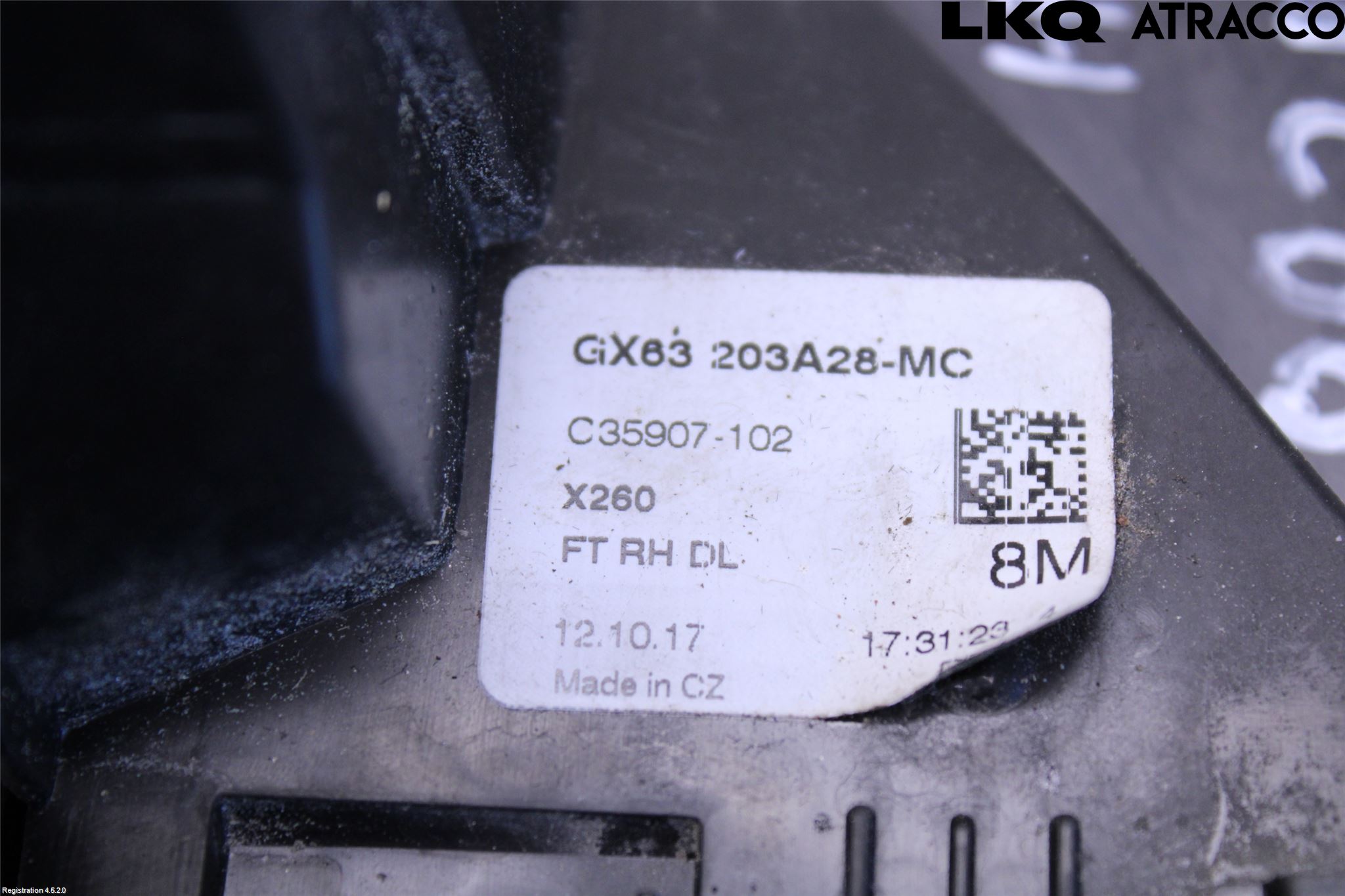 Jaguar XF (X260) 16-24 Låskista-Dörrlås