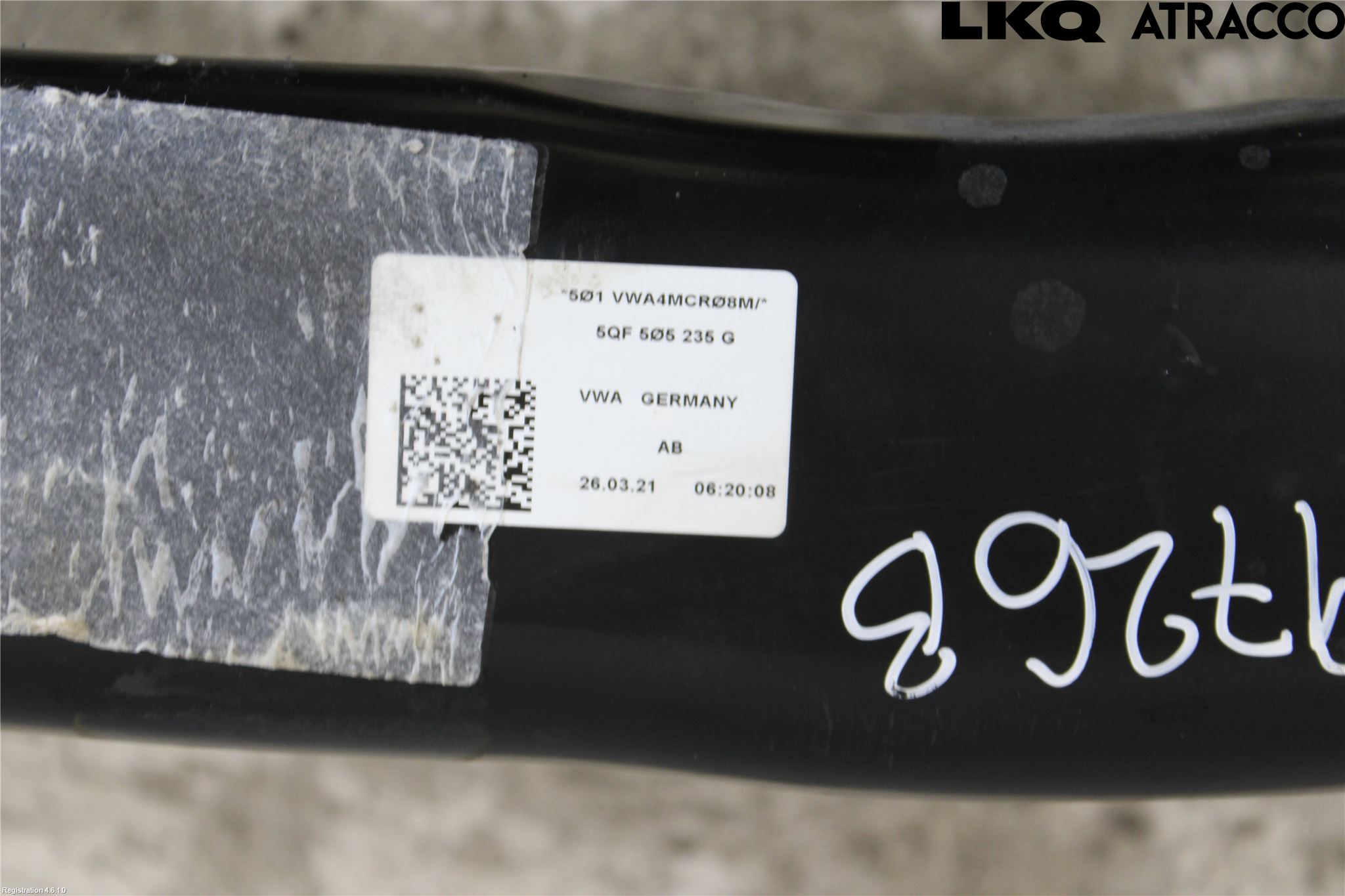 Audi Q3 F3 19- Bakaxelbalk