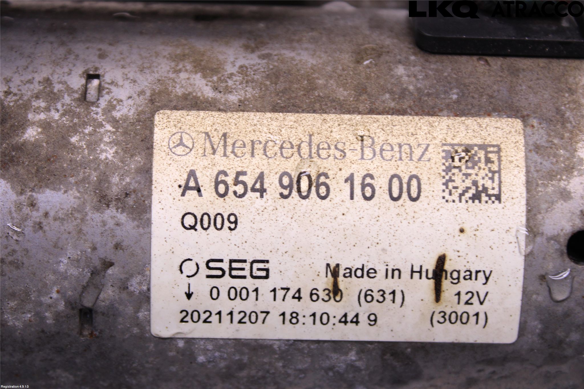 Mercedes-Benz MB SPRINTER (W907/W910) 19- Startmotor Diesel