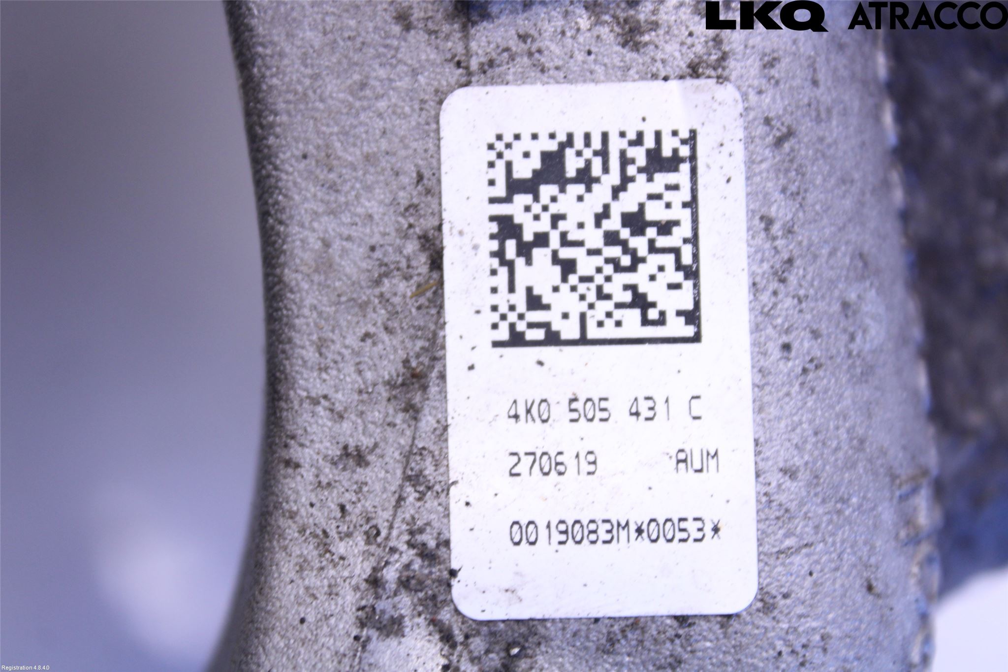 Audi A6 F2/C8 19- Hjullagerhus-Spindel Vä B