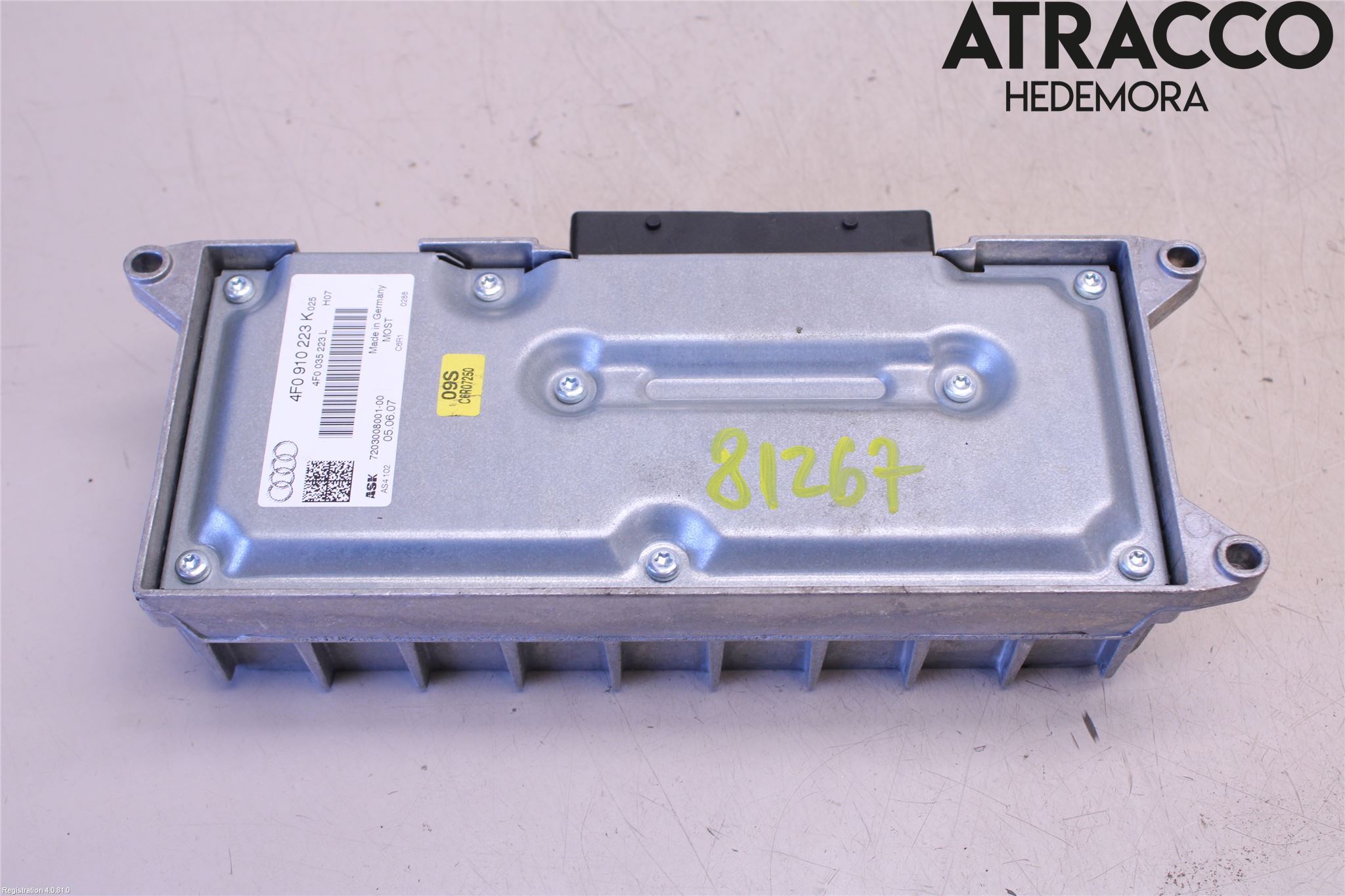 Audi A6/S6     05-11 Radio-Stereo Förstärkare