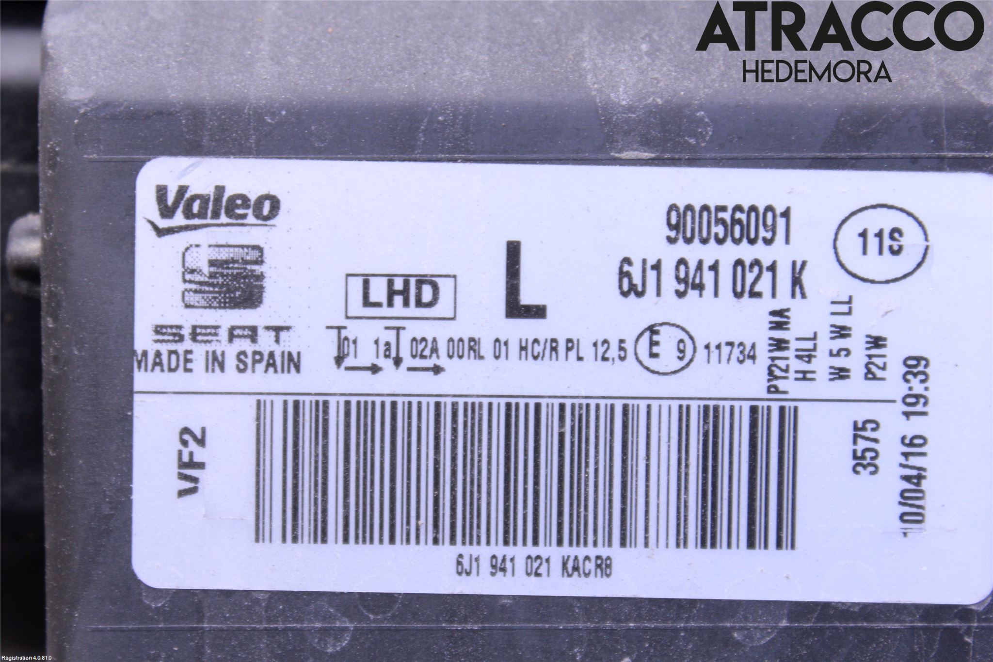 Seat IBIZA IV 08-16 Strålkastare Vänster