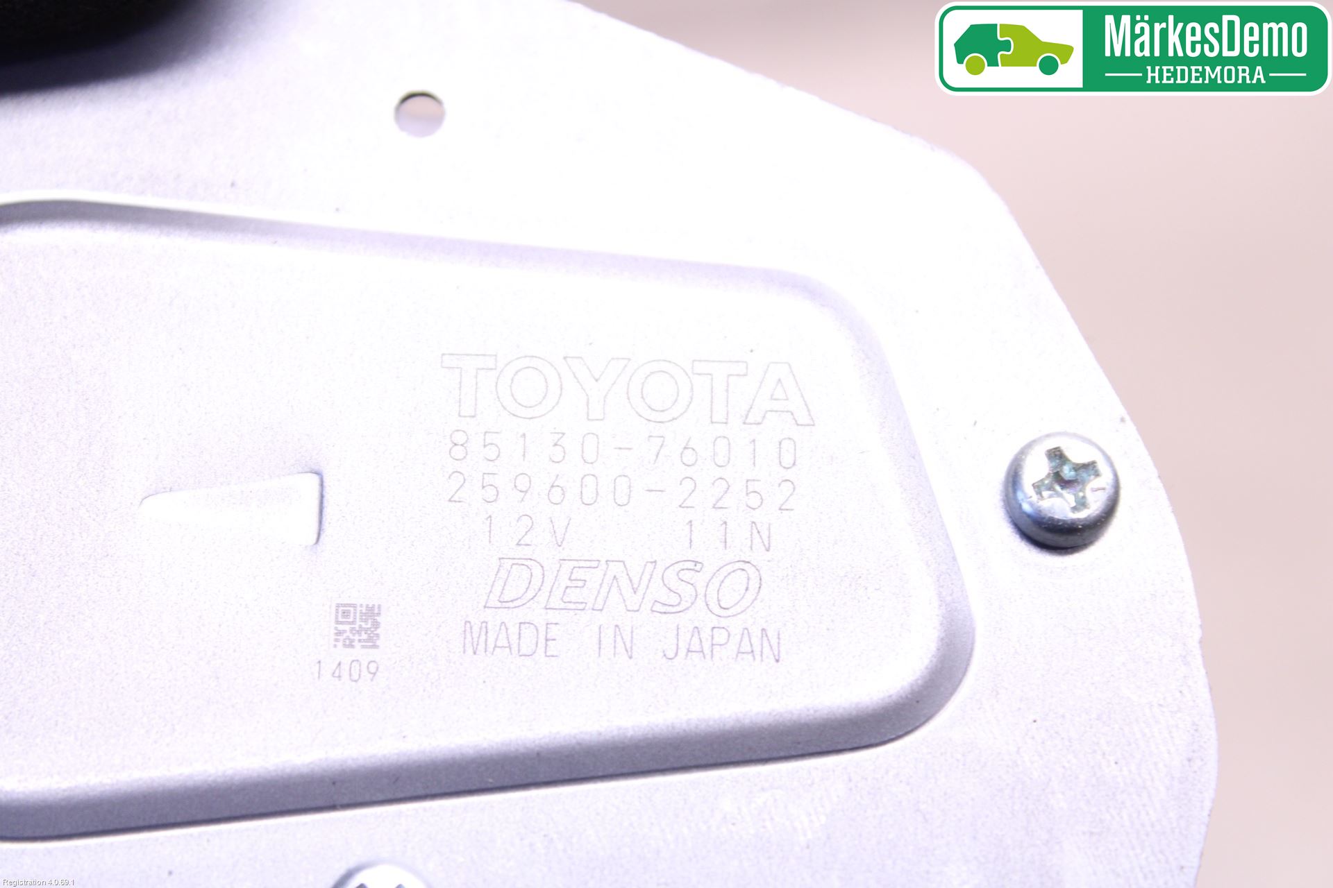 Lexus CT 200h Torkarmotor Baklucka