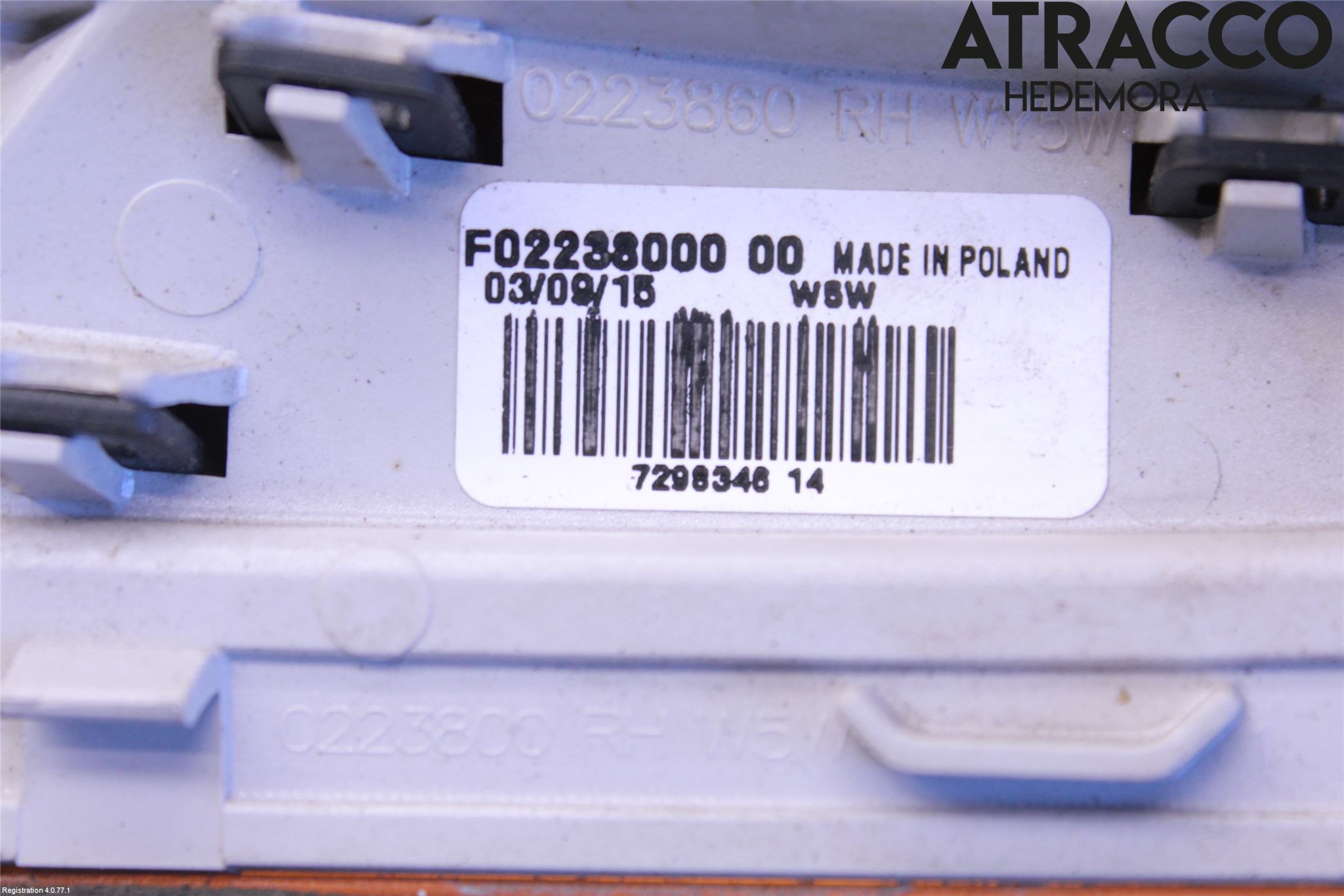 Mini ONE/COOPER 5DR F55 14-24 Blinkers Sidoblinkers Hö