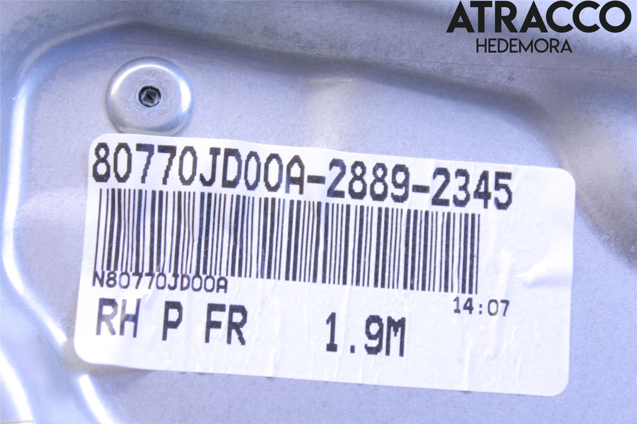 Nissan QASHQAI   07-10 Fönsterhiss El Kompl