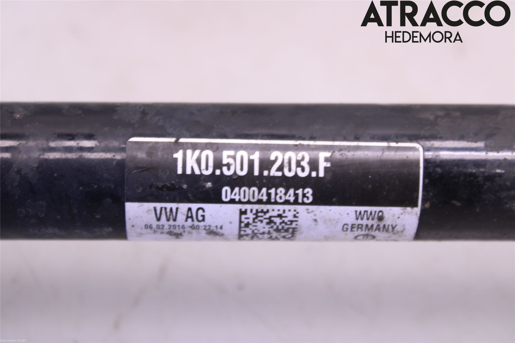 Audi Q3 8U 12-18 Drivaxel Bak Vänster